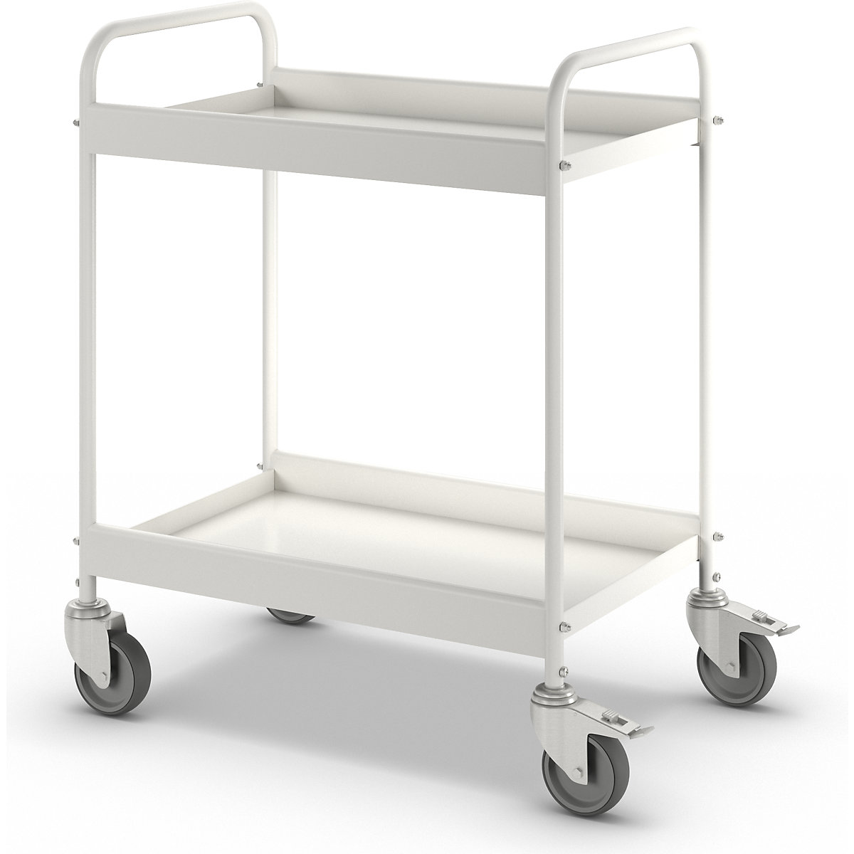 Carrello di servizio, tubo d'acciaio verniciato a polvere (Foto prodotto 7)-6