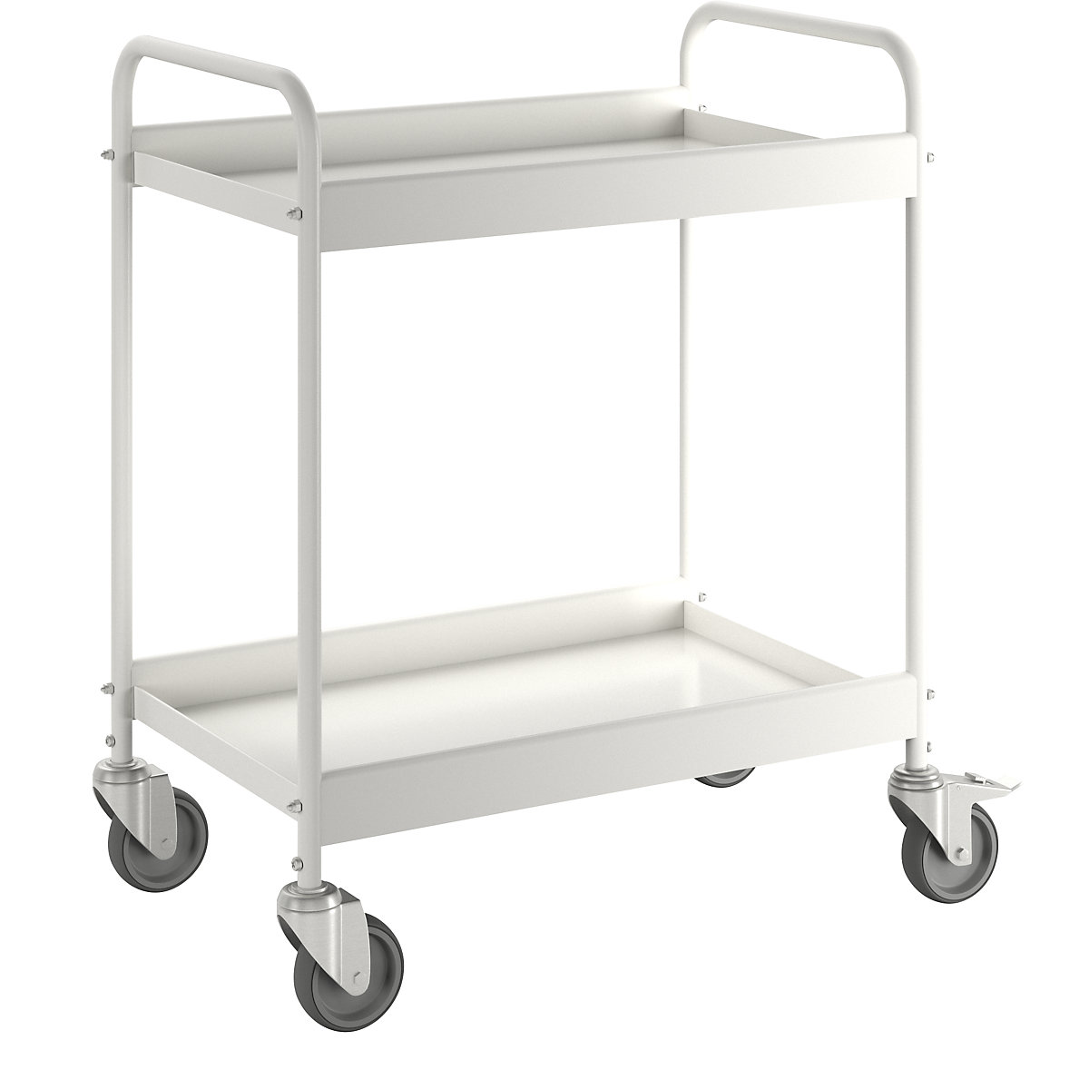 Carrello di servizio, tubo d'acciaio verniciato a polvere