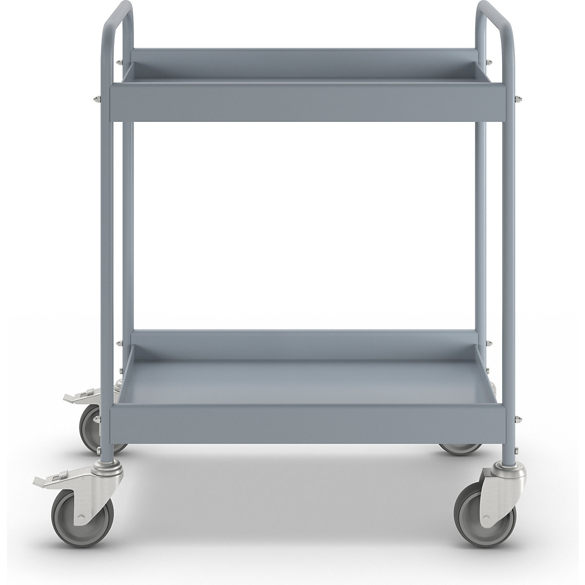 Carrello di servizio, tubo d'acciaio verniciato a polvere (Foto prodotto 4)-3