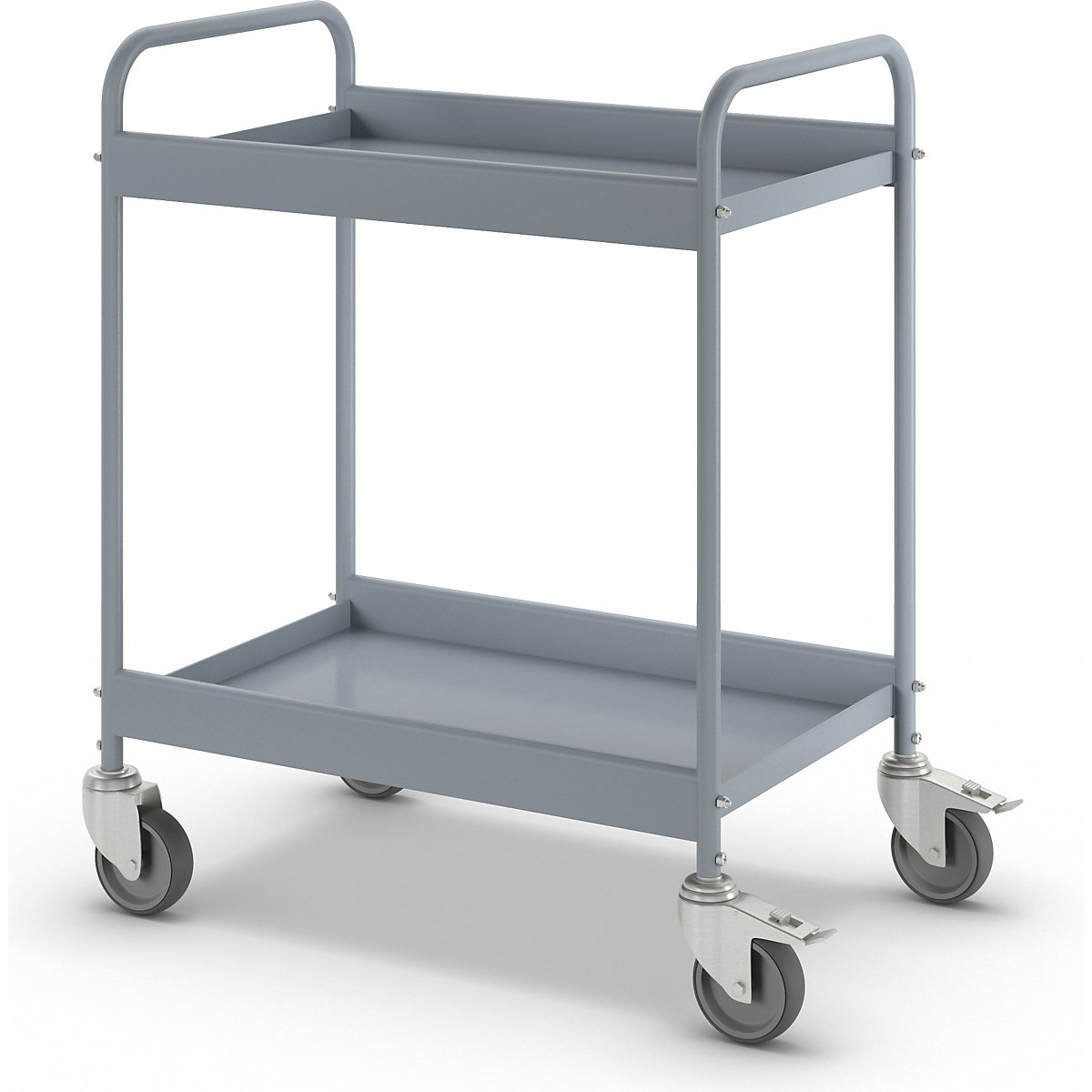 Carrello di servizio, tubo d'acciaio verniciato a polvere (Foto prodotto 6)-5