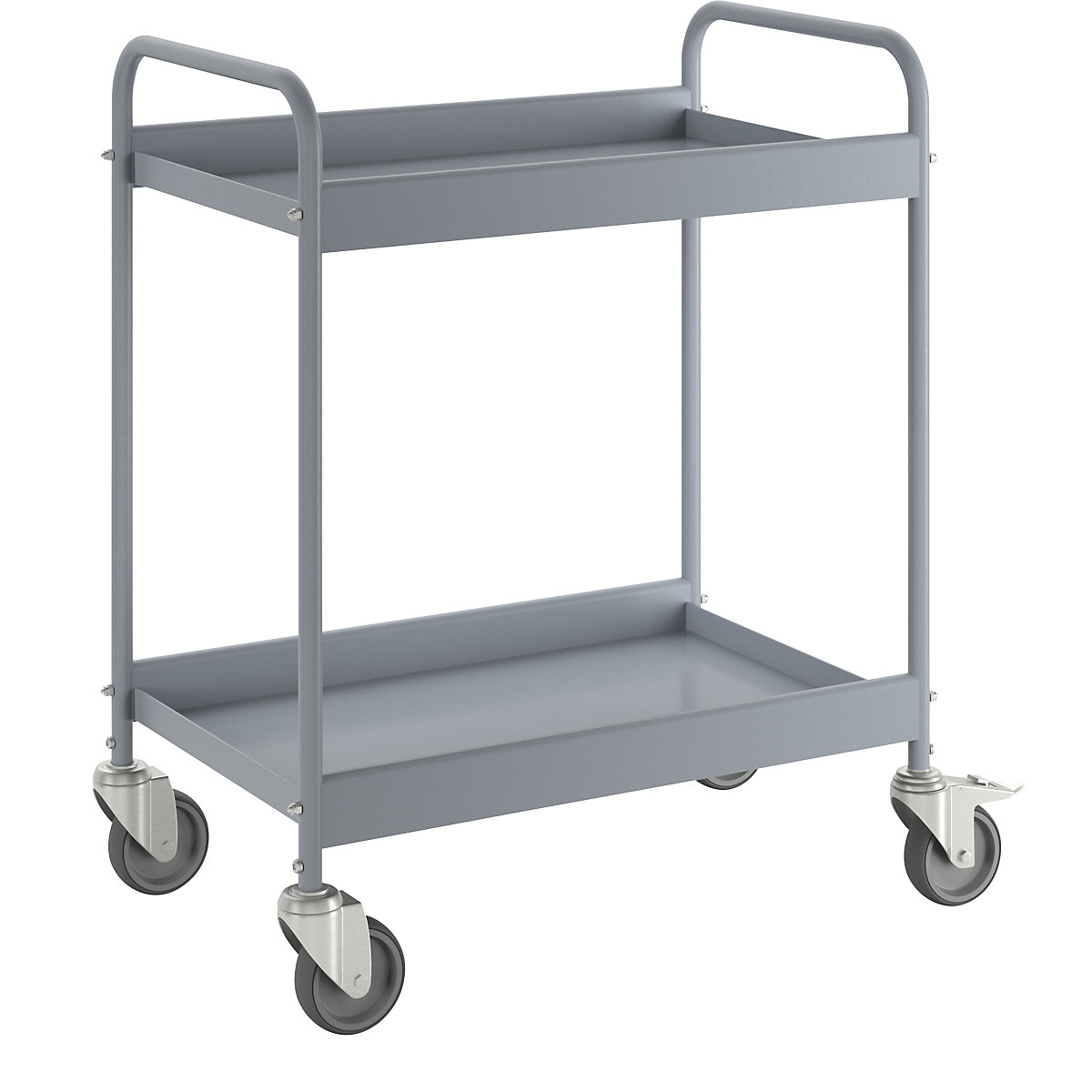Carrello di servizio, tubo d'acciaio verniciato a polvere