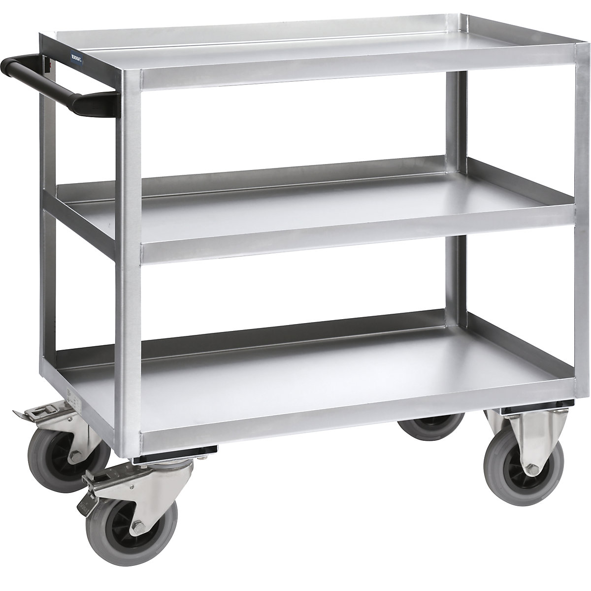 Carrello di trasporto in acciaio inox – eurokraft pro (Foto prodotto 2)-1