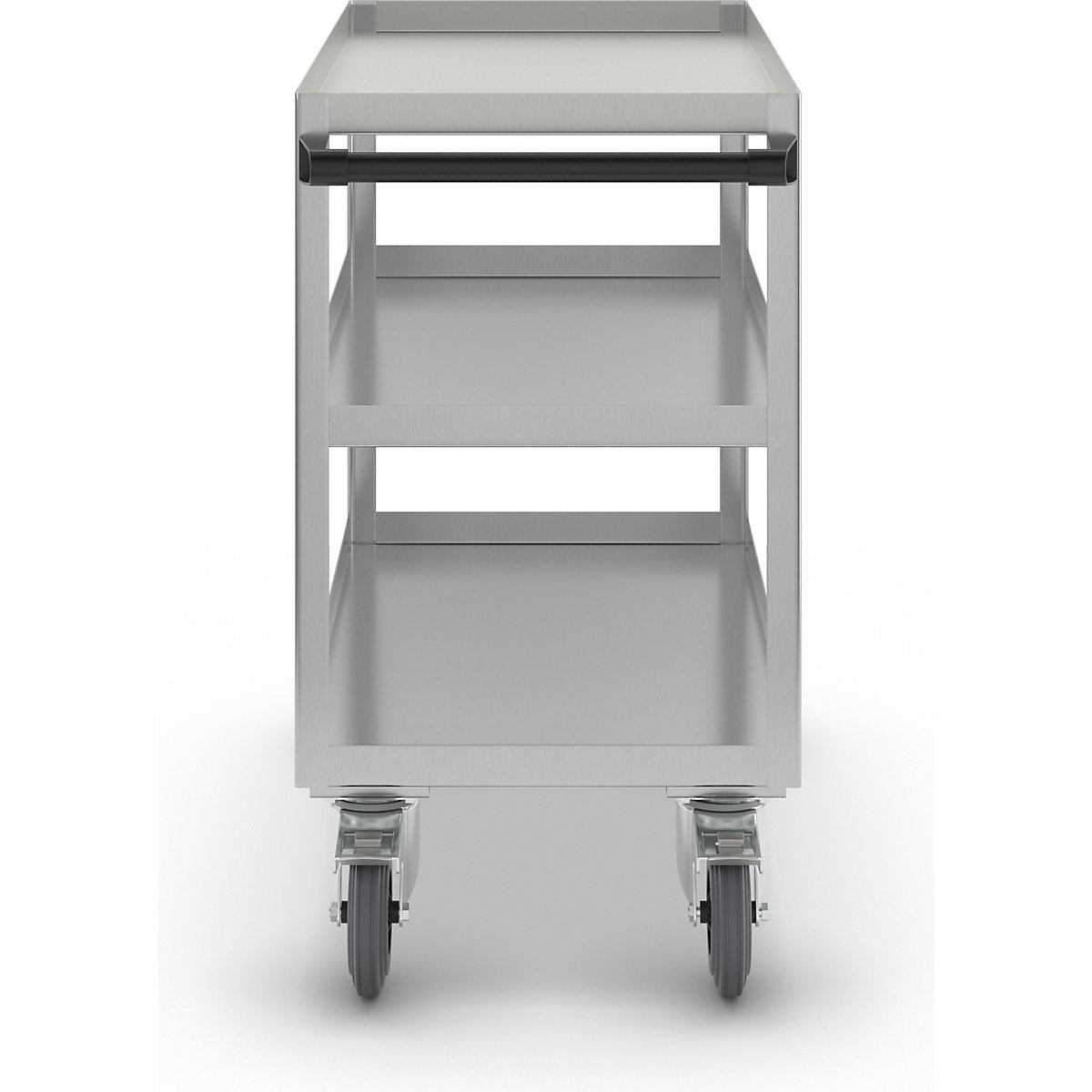 Carrello di trasporto in acciaio inox – eurokraft pro (Foto prodotto 4)-3