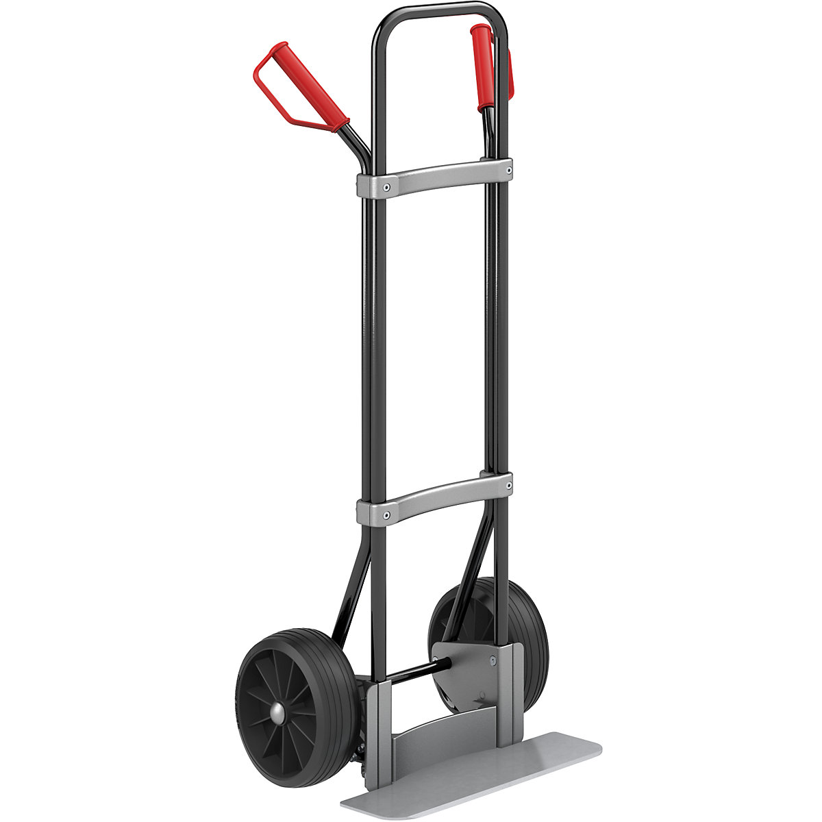 Carrello per sacchi, nero - eurokraft pro