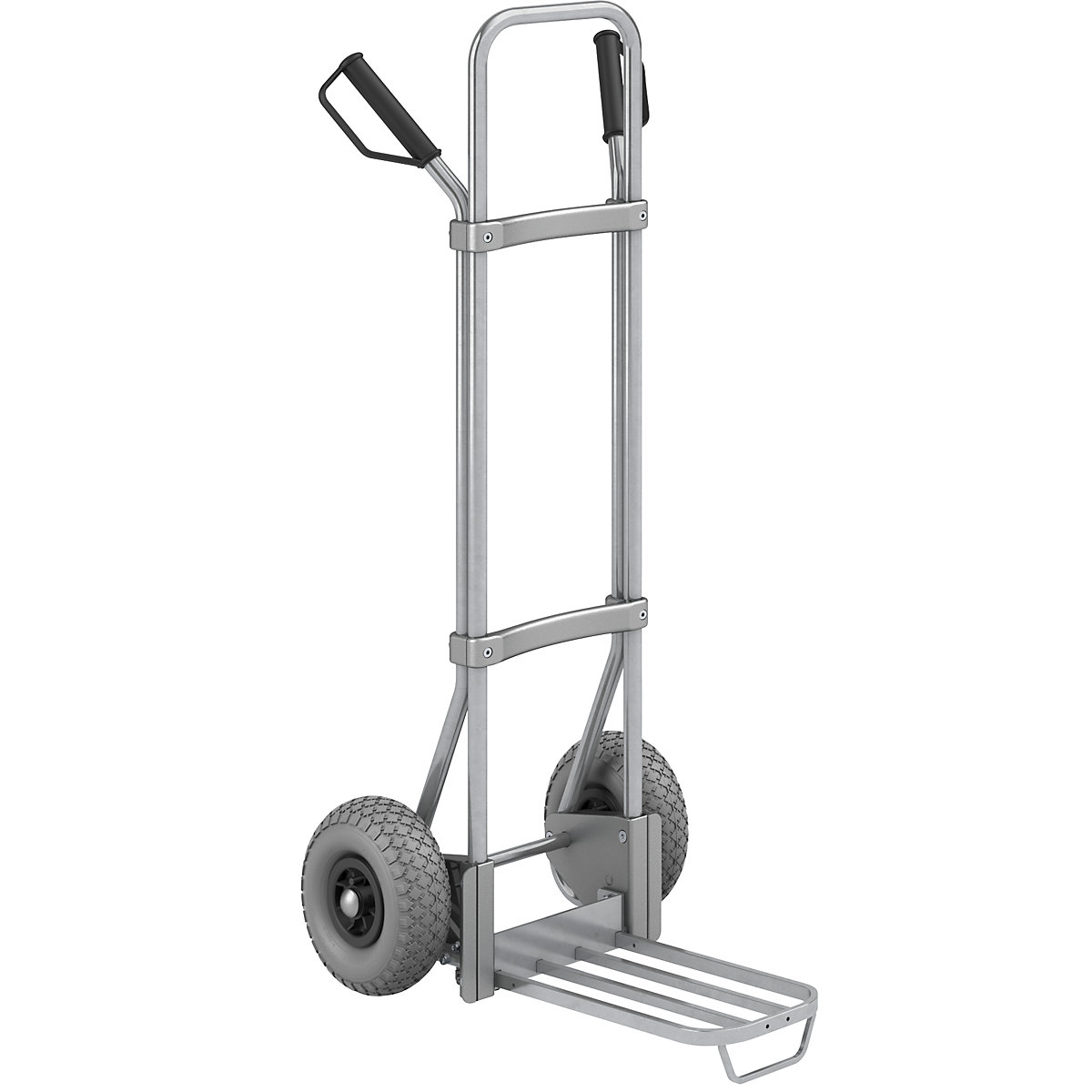 Carrello per sacchi, zincato - eurokraft pro