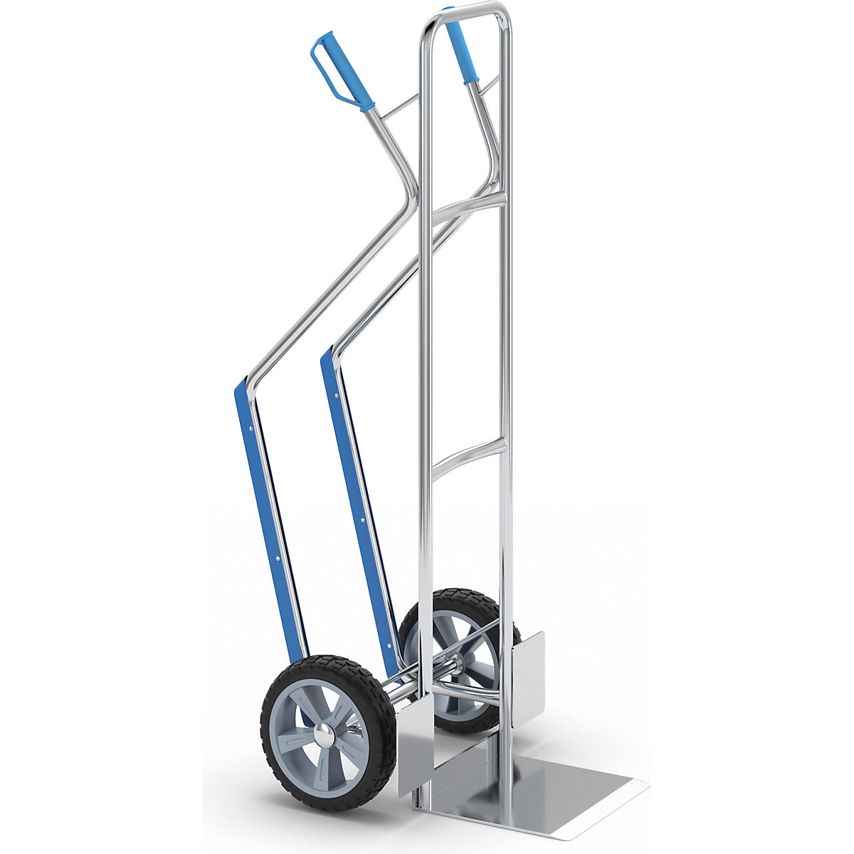 Carrello per sacchi in alluminio – eurokraft basic