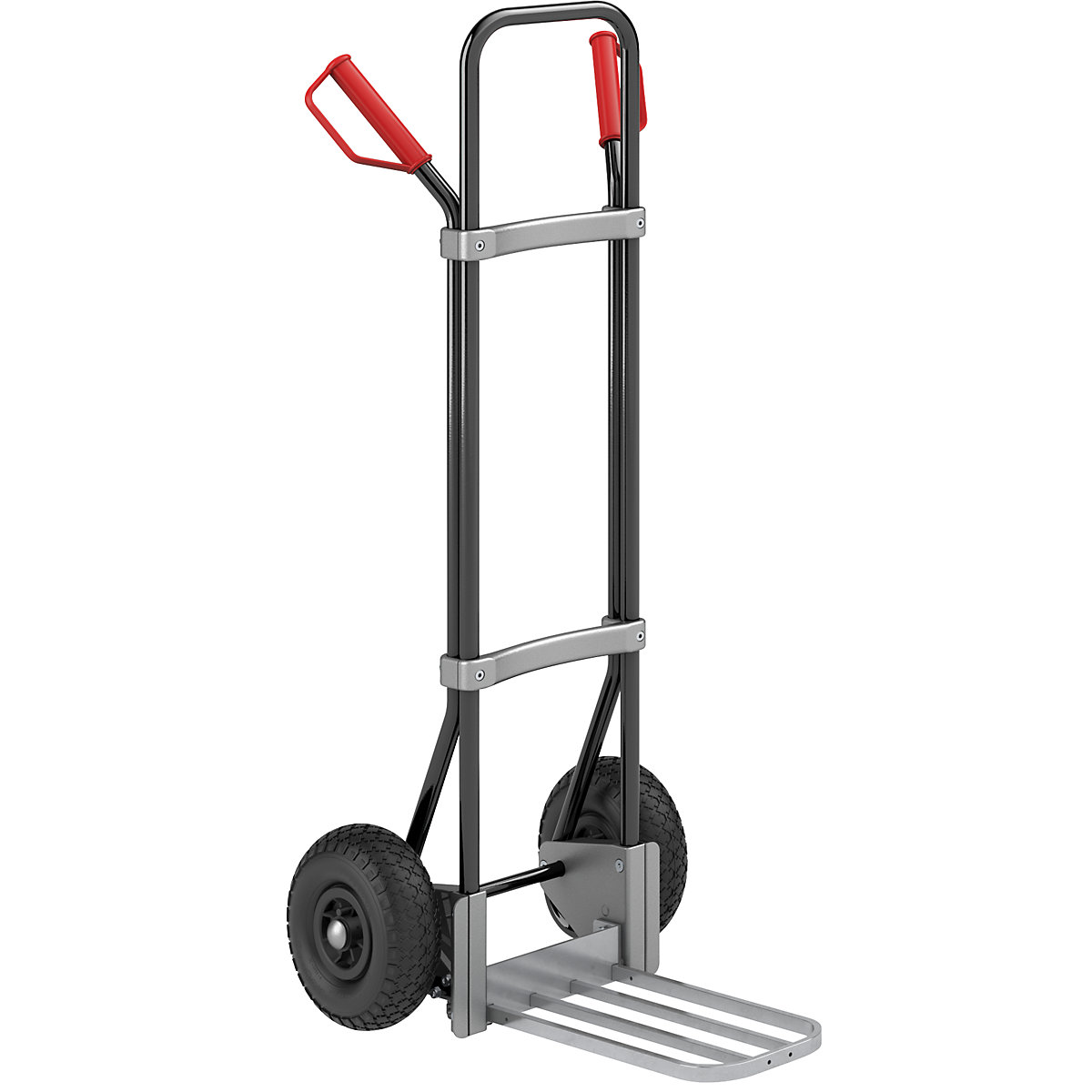Carrello per sacchi, nero - eurokraft pro