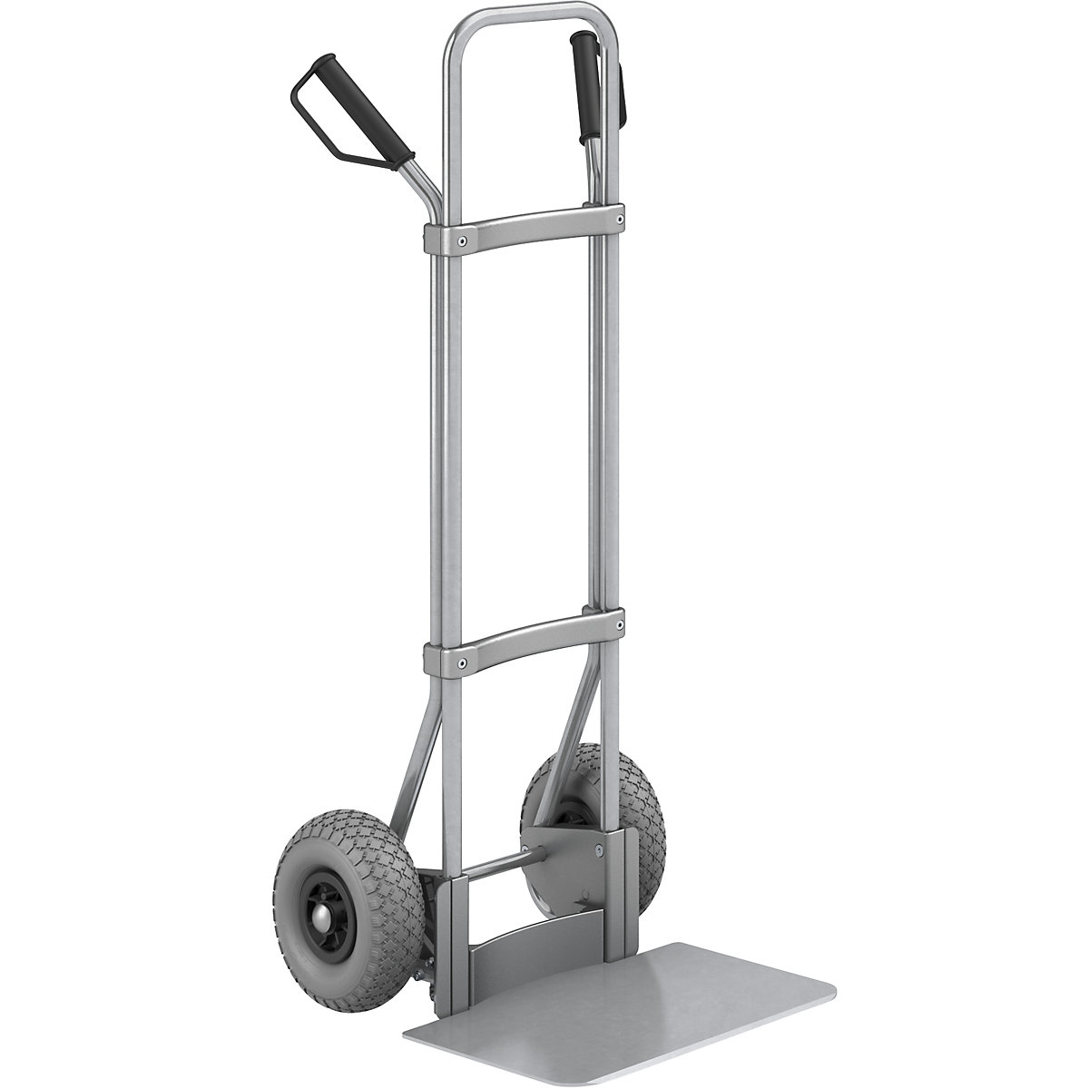Carrello per sacchi, zincato – eurokraft pro