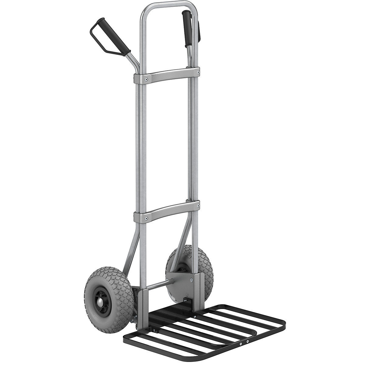 Carrello per sacchi, zincato - eurokraft pro