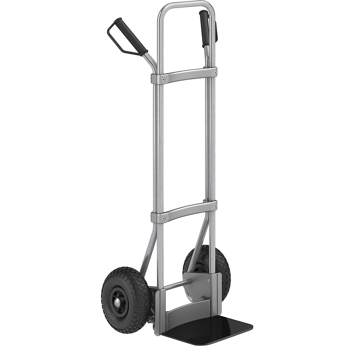 Carrello per sacchi, zincato - eurokraft pro
