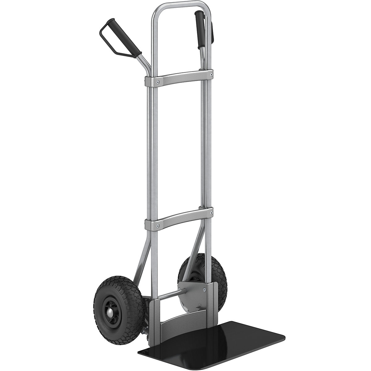 Carrello per sacchi, zincato - eurokraft pro