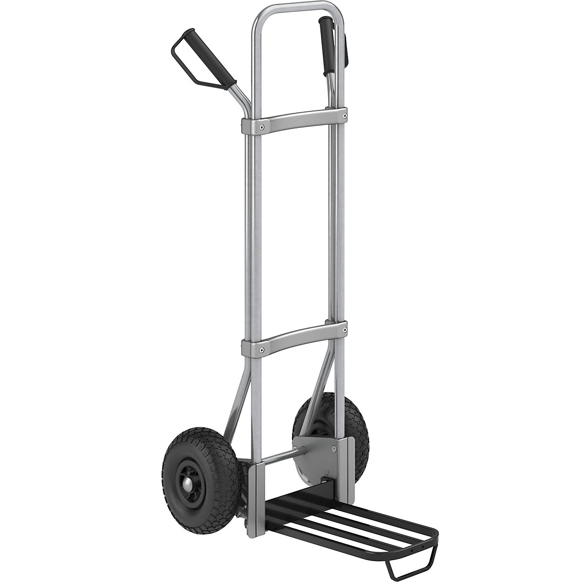 Carrello per sacchi, zincato - eurokraft pro