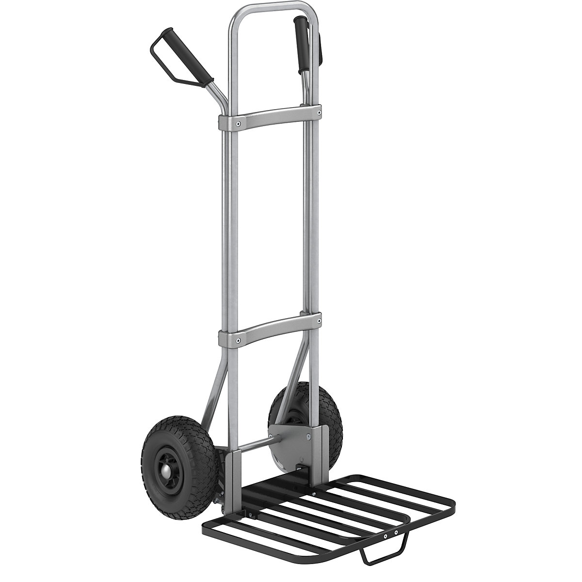 Carrello per sacchi, zincato - eurokraft pro