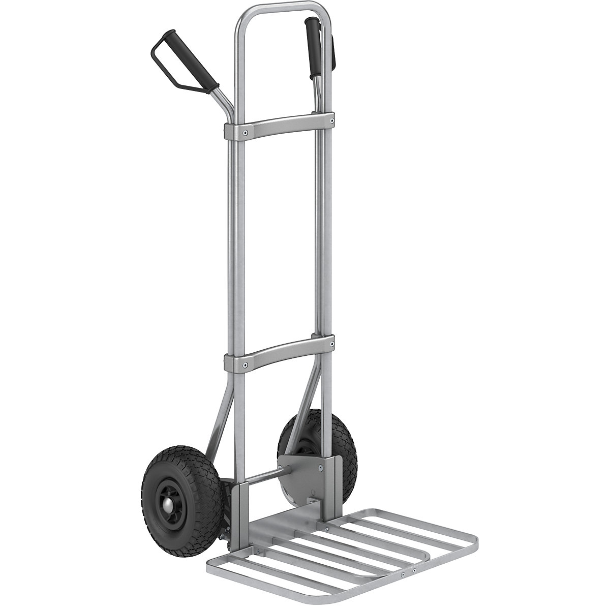 Carrello per sacchi, zincato - eurokraft pro