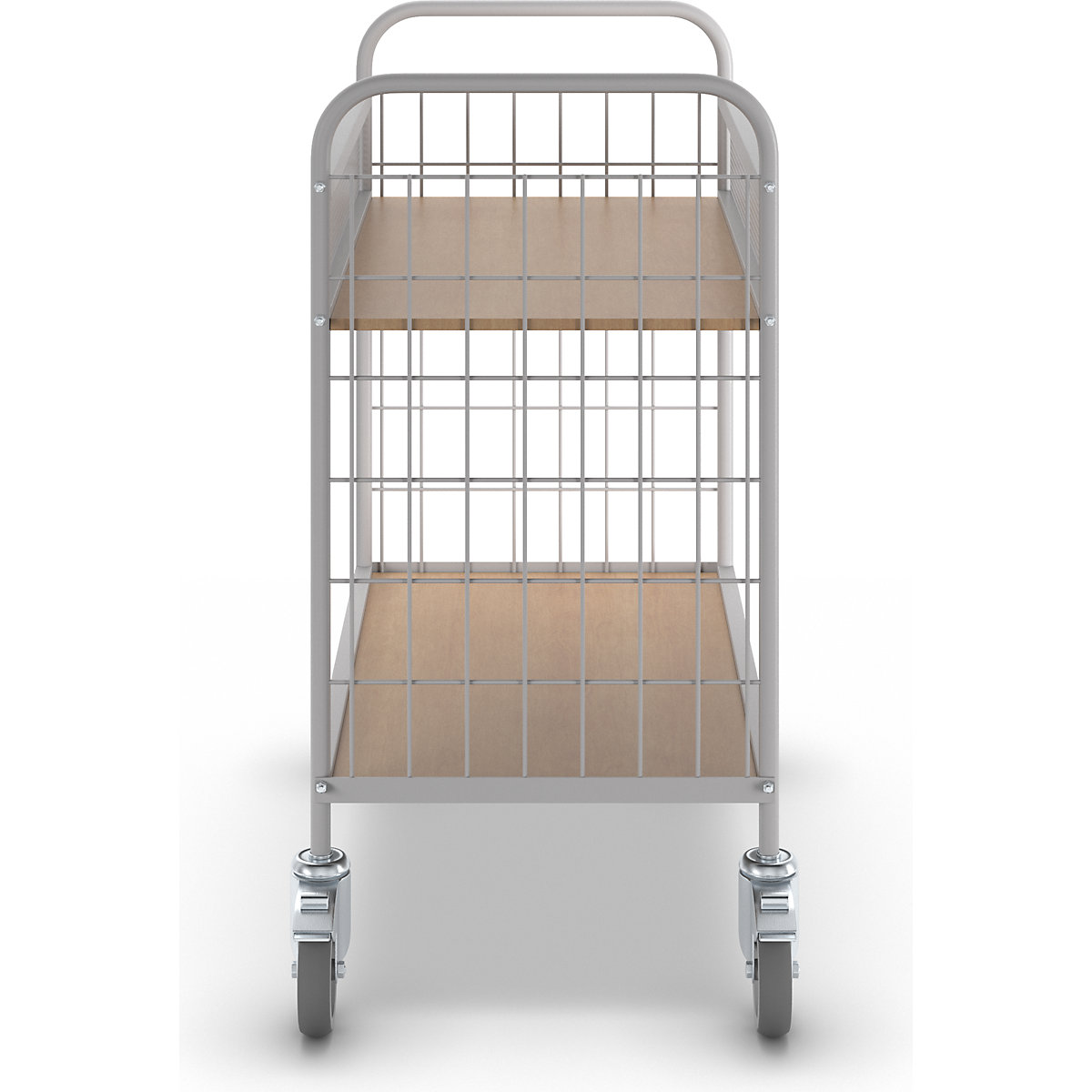 Carrello a ripiani per ufficio – eurokraft pro (Foto prodotto 7)-6