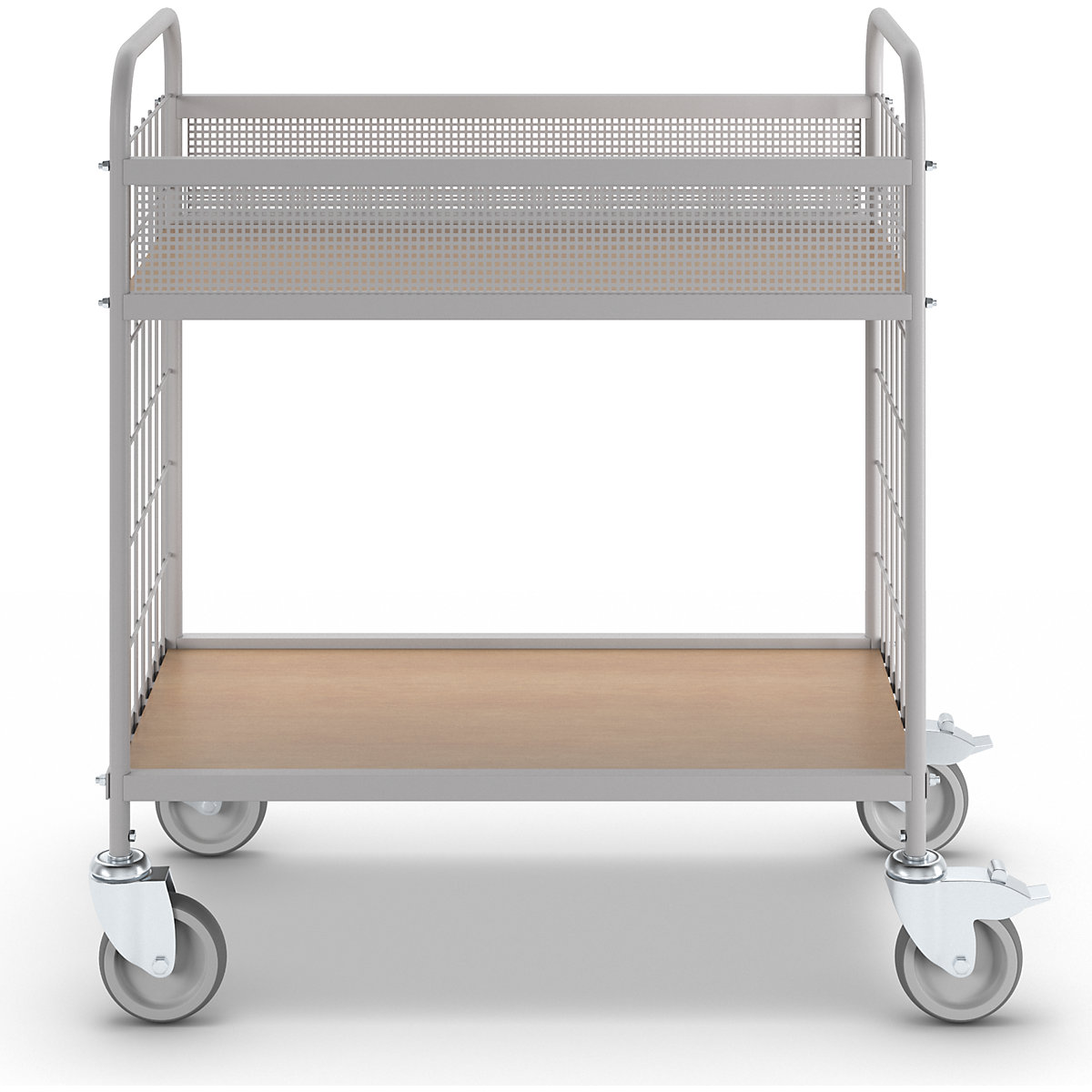 Carrello a ripiani per ufficio – eurokraft pro (Foto prodotto 4)-3