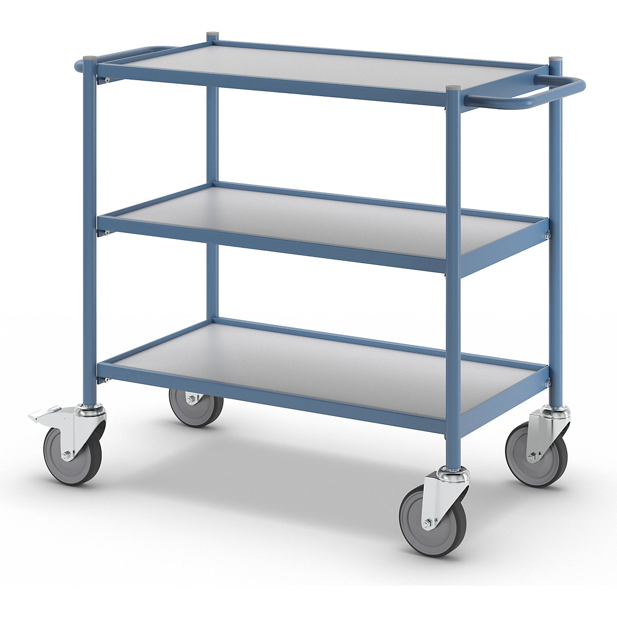 Carrello di servizio, portata 150 kg – eurokraft pro (Foto prodotto 6)-5