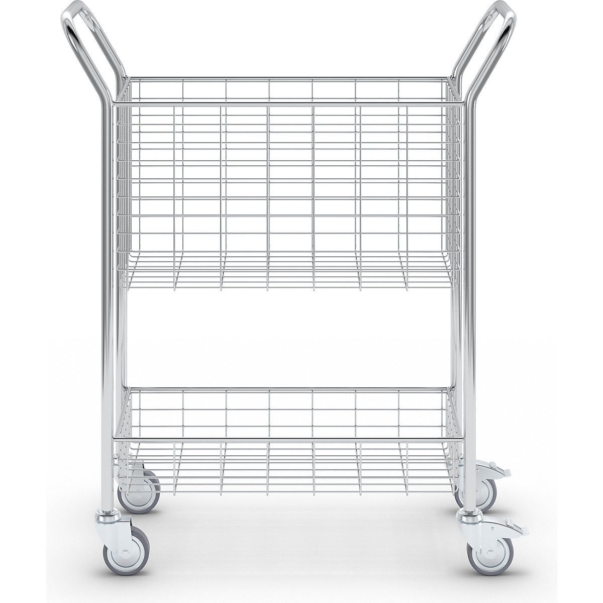 Carrello per l'ufficio e di smistamento posta – eurokraft pro (Foto prodotto 3)-2