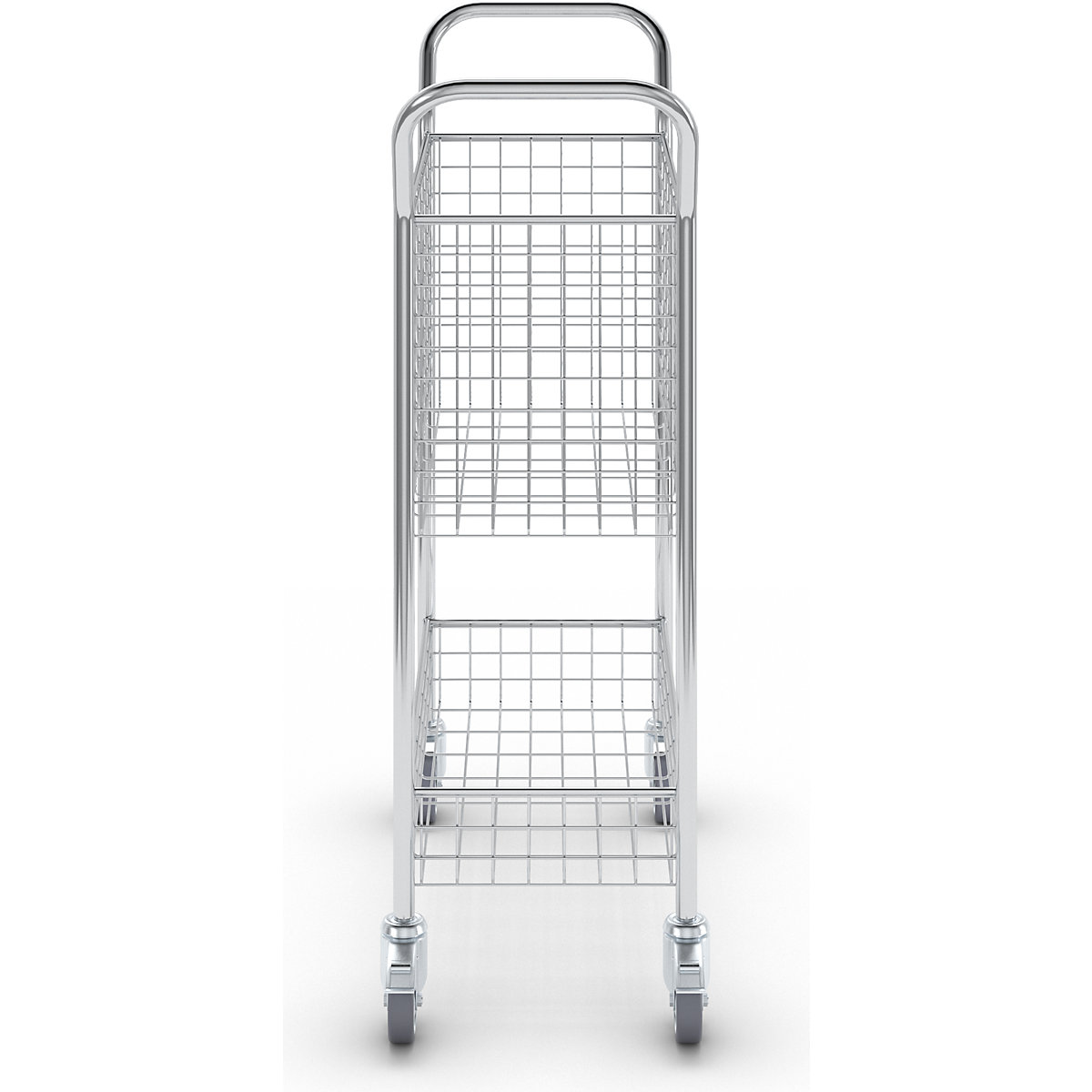Carrello per l'ufficio e di smistamento posta – eurokraft pro (Foto prodotto 4)-3