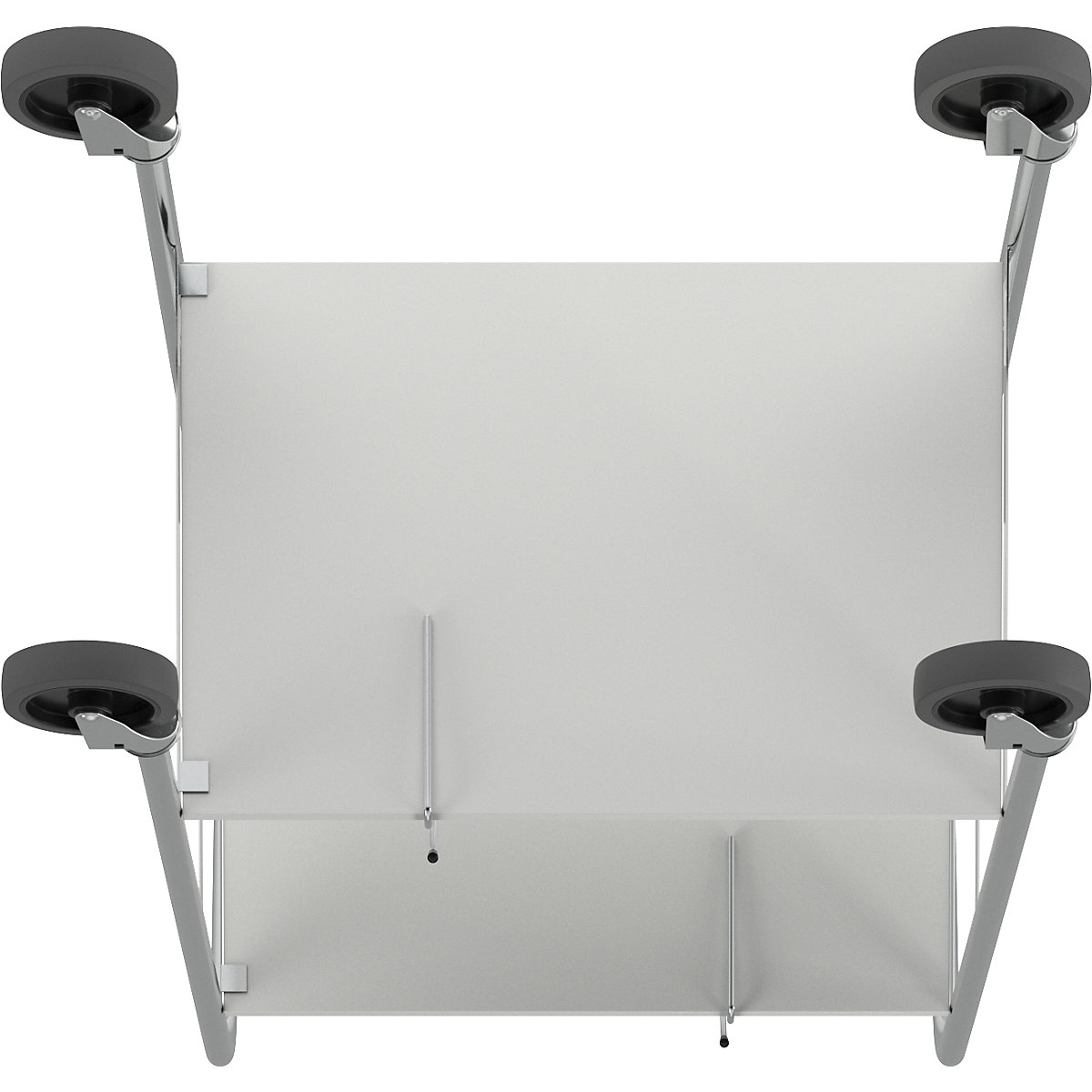 Carrello per raccoglitori, cromato – HelgeNyberg (Foto prodotto 7)-6