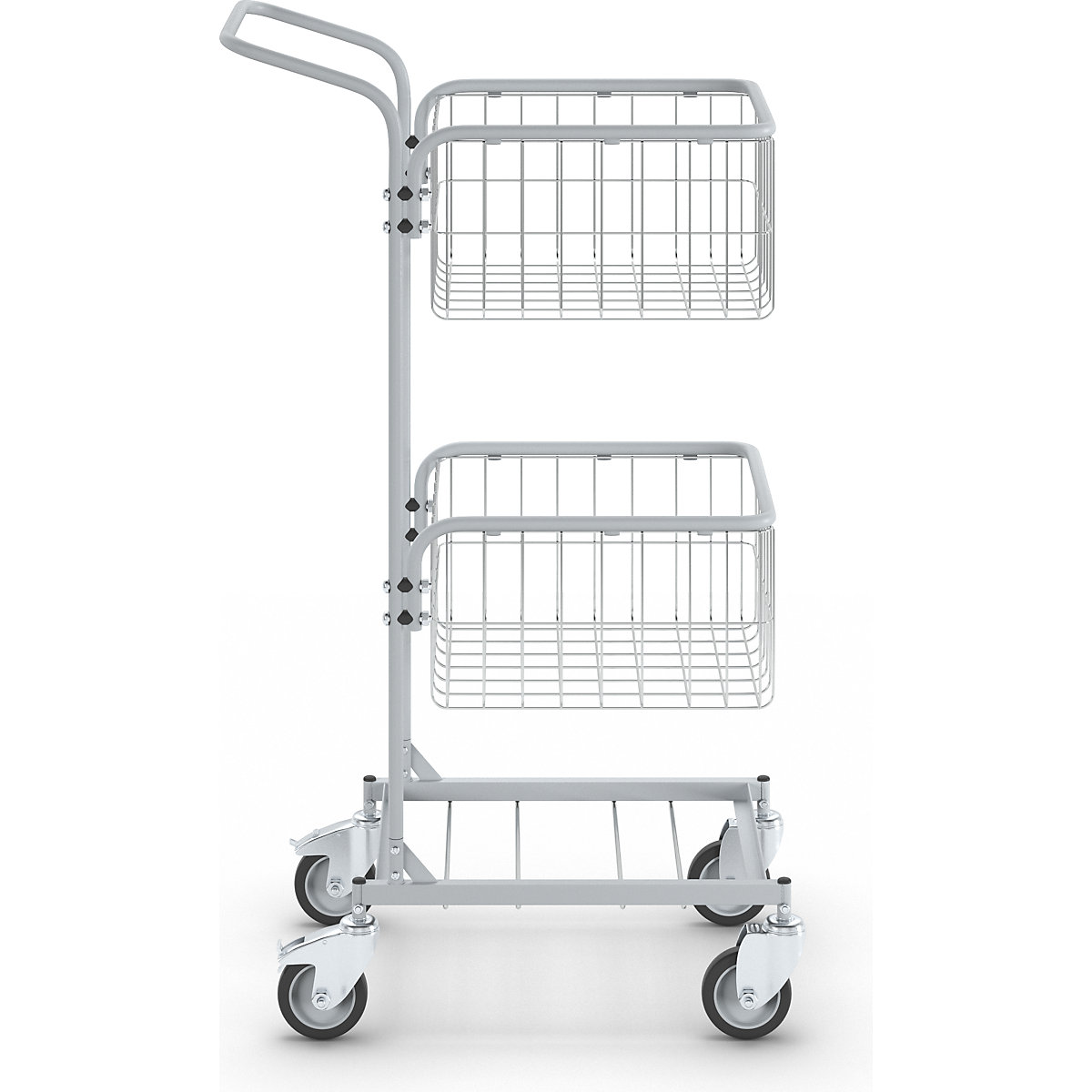 Carrello per ufficio KOMPAKT – eurokraft pro (Foto prodotto 3)-2