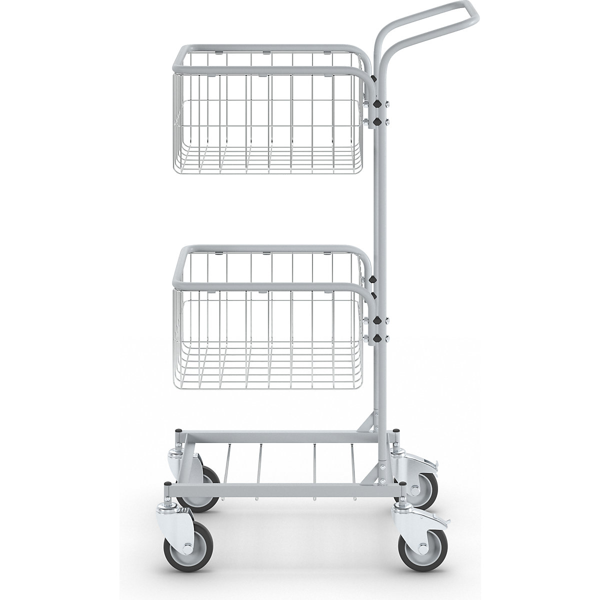 Carrello per ufficio KOMPAKT – eurokraft pro (Foto prodotto 4)-3