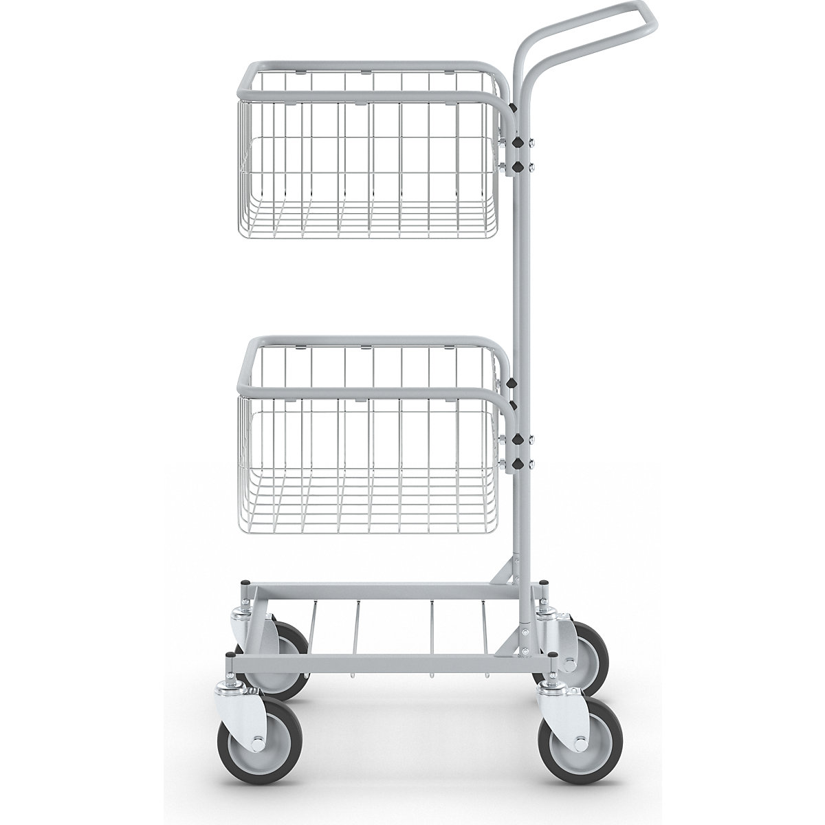 Carrello per ufficio KOMPAKT – eurokraft pro (Foto prodotto 4)-3