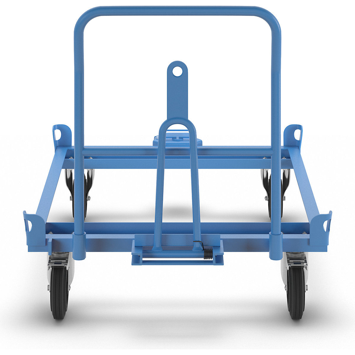 Telaio con rotelle con timone e giunto – eurokraft pro (Foto prodotto 4)-3