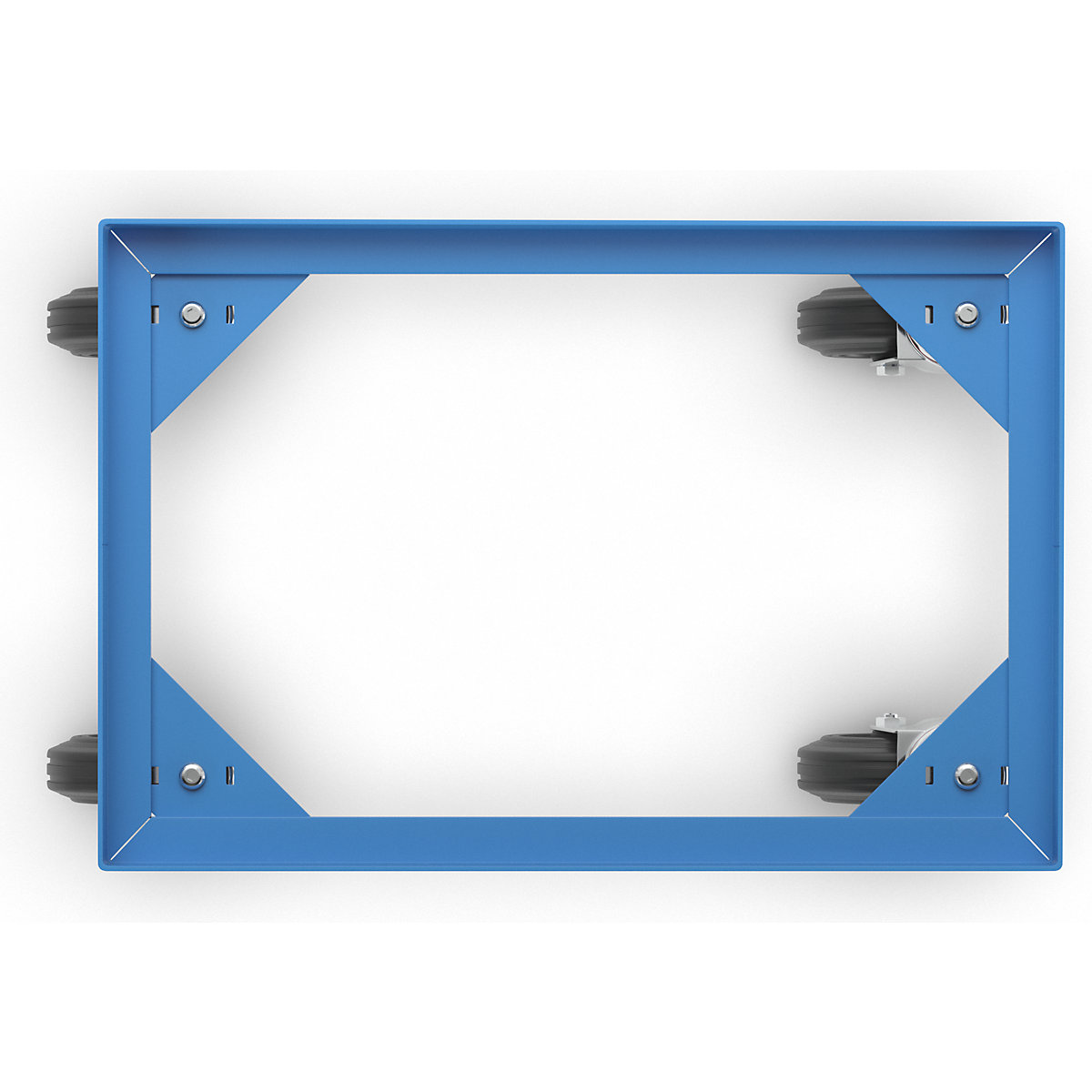 Telaio con rotelle in acciaio – eurokraft pro (Foto prodotto 2)-1