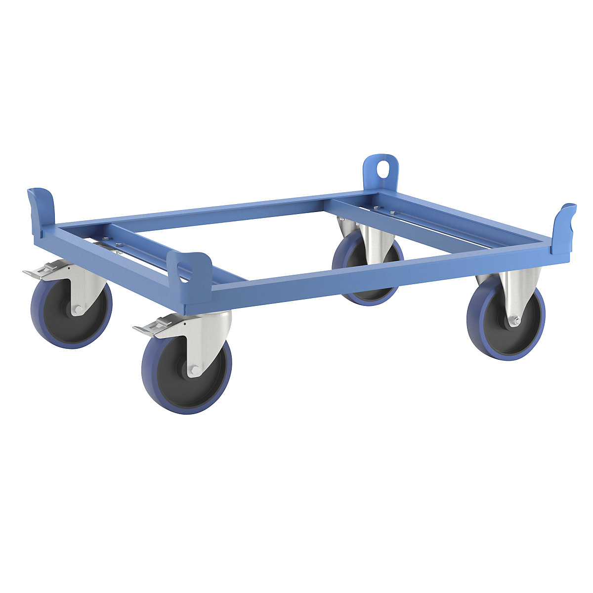 Telaio con rotelle in acciaio - eurokraft pro