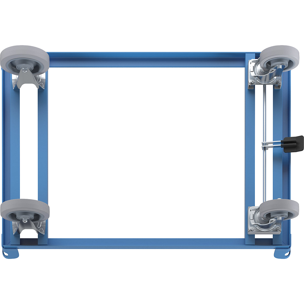 Telaio con rotelle in acciaio – eurokraft pro (Foto prodotto 2)-1