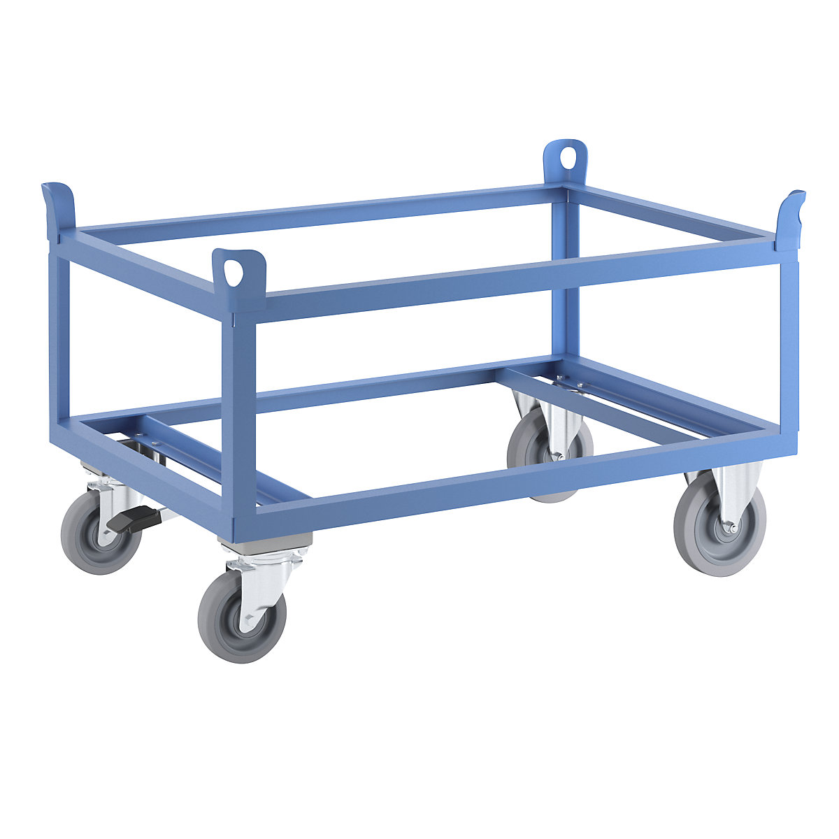 Telaio con rotelle in acciaio – eurokraft pro