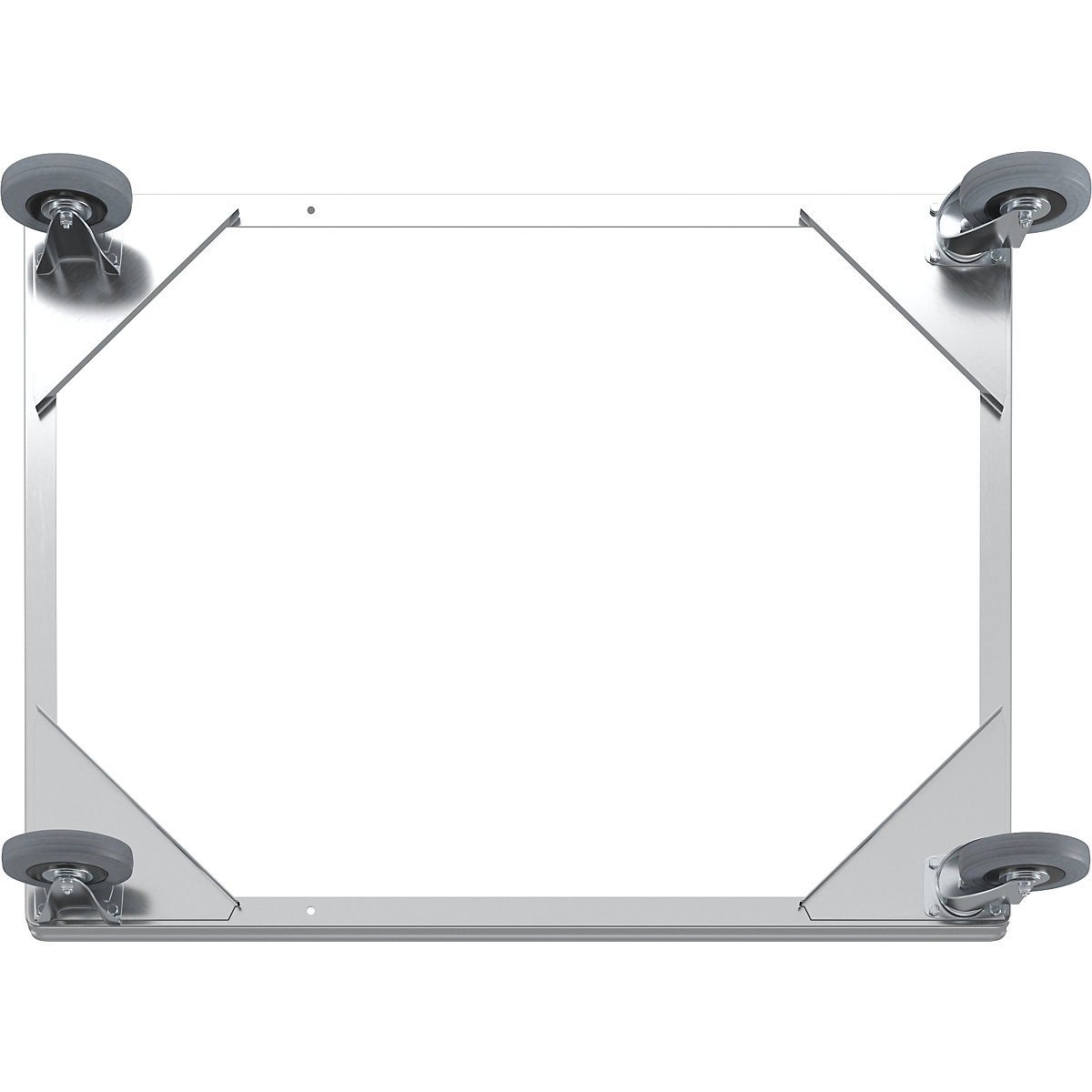 Telaio mobile in alluminio, altezza di carico 150 mm – Gmöhling (Foto prodotto 2)-1