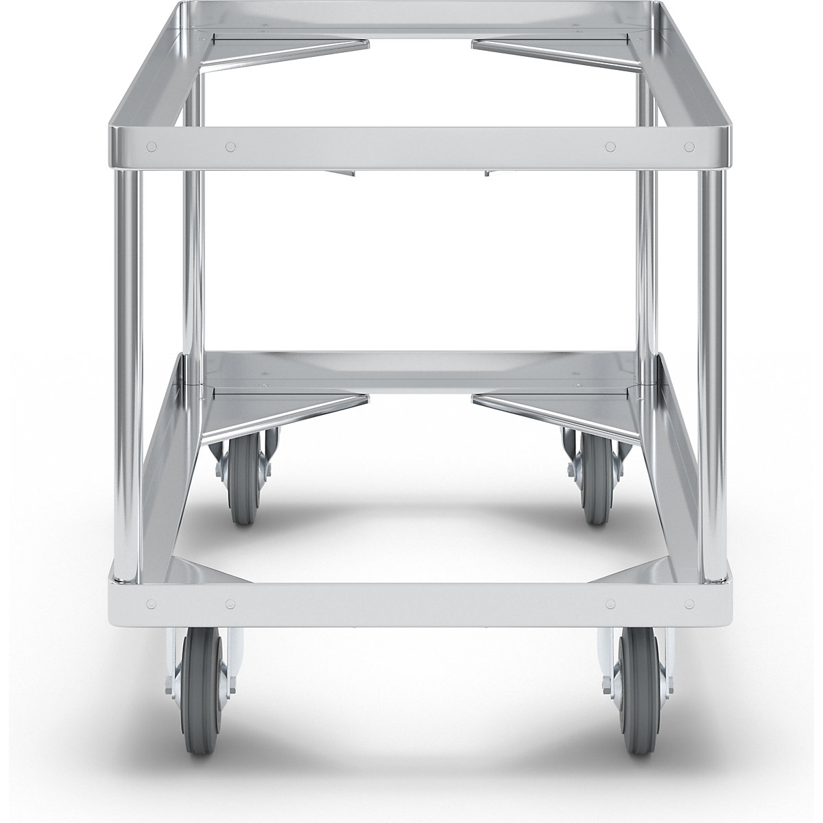 Telaio mobile in alluminio, altezza di carico 440 mm – Gmöhling (Foto prodotto 7)-6