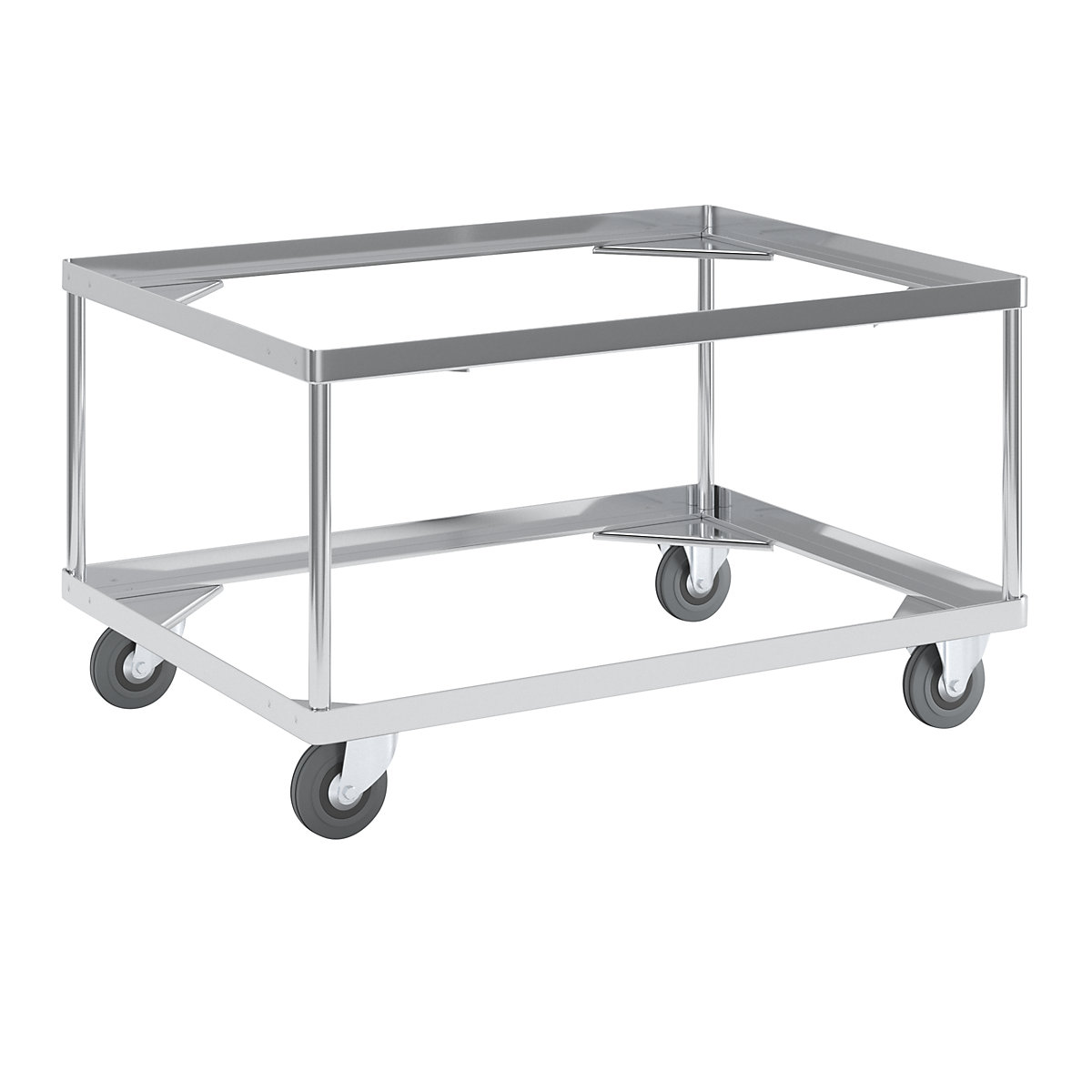 Telaio mobile in alluminio, altezza di carico 440 mm - Gmöhling