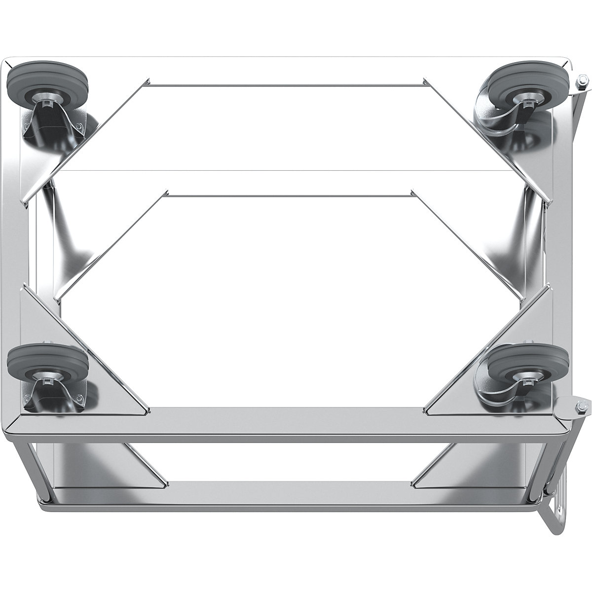 Telaio mobile in alluminio, altezza di carico 440 mm – Gmöhling (Foto prodotto 5)-4