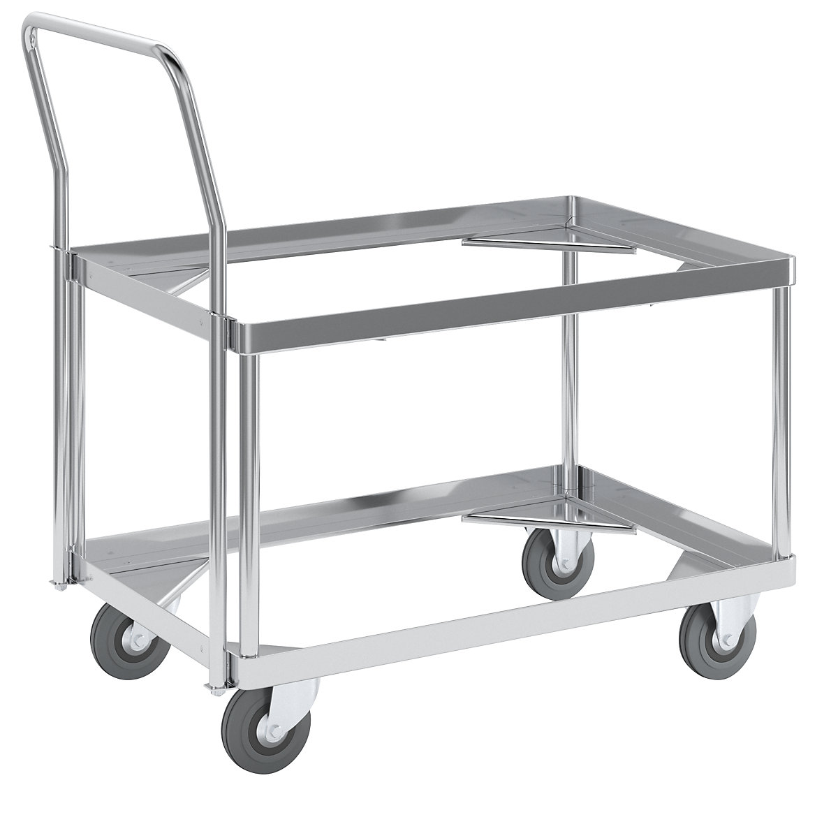 Telaio mobile in alluminio, altezza di carico 440 mm – Gmöhling