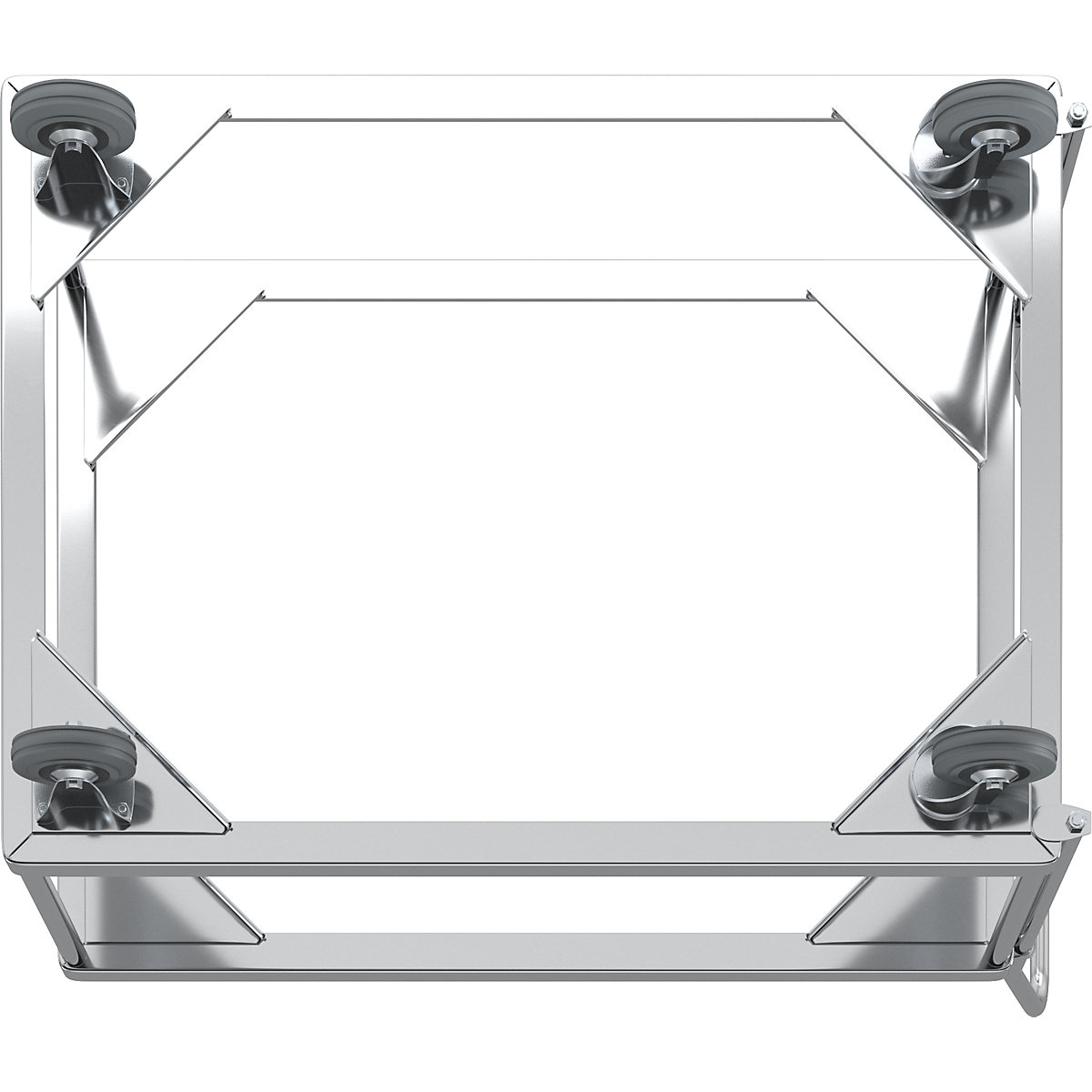 Telaio mobile in alluminio, altezza di carico 440 mm – Gmöhling (Foto prodotto 5)-4