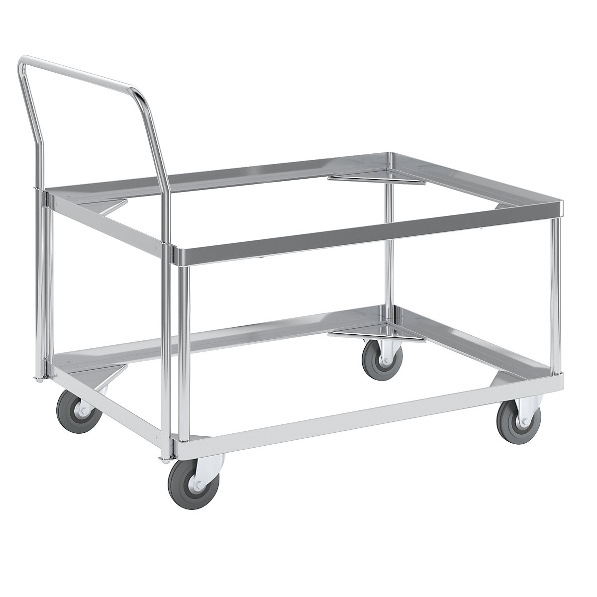 Telaio mobile in alluminio, altezza di carico 440 mm – Gmöhling