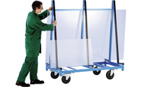 Carrello porta vetro