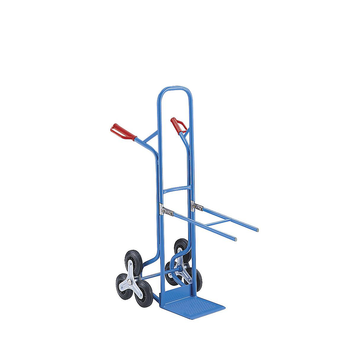 Carrello in acciaio per scale per trasportare sacchi – eurokraft pro (Foto prodotto 2)-1