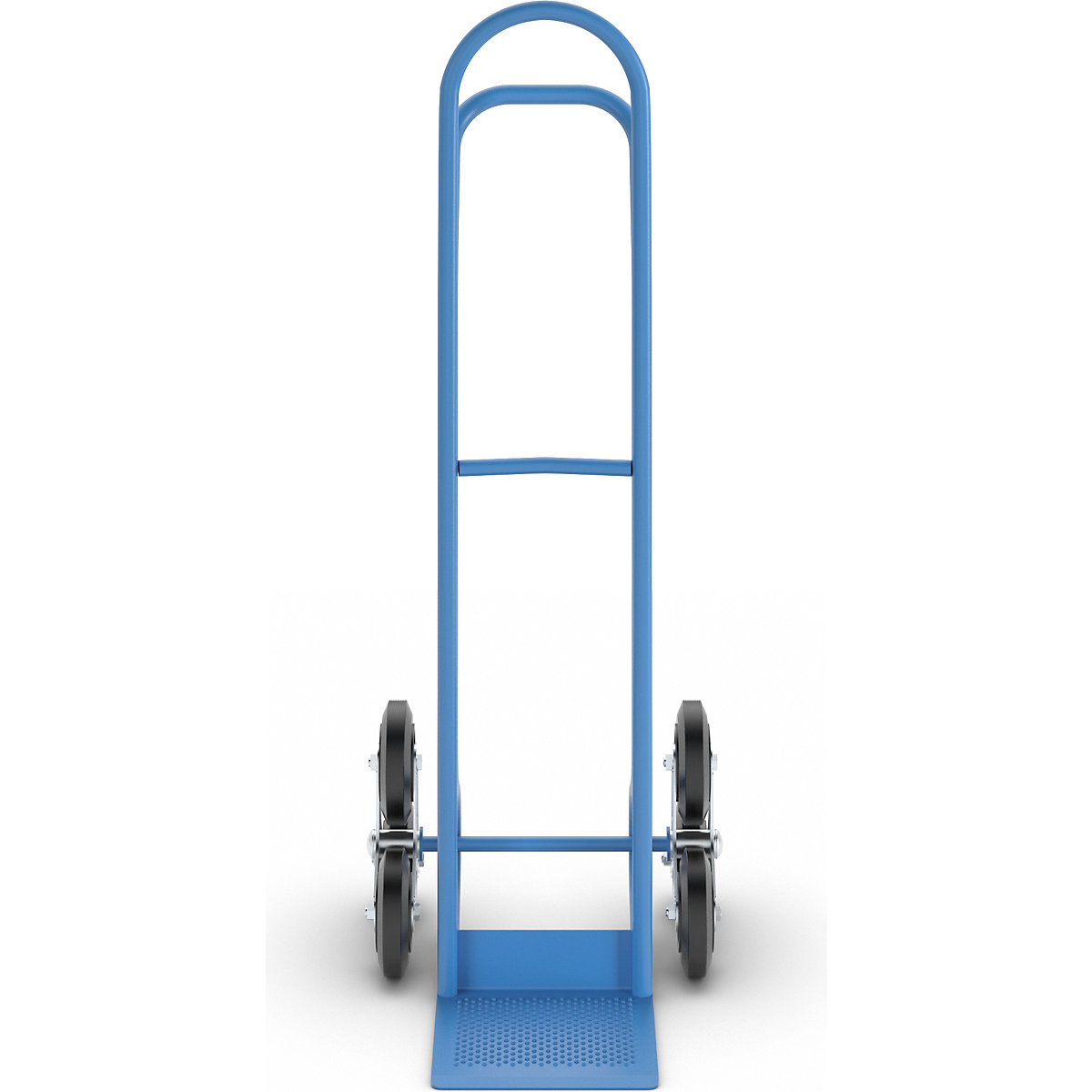 Carrello in acciaio per scale per trasportare sacchi – eurokraft pro (Foto prodotto 8)-7