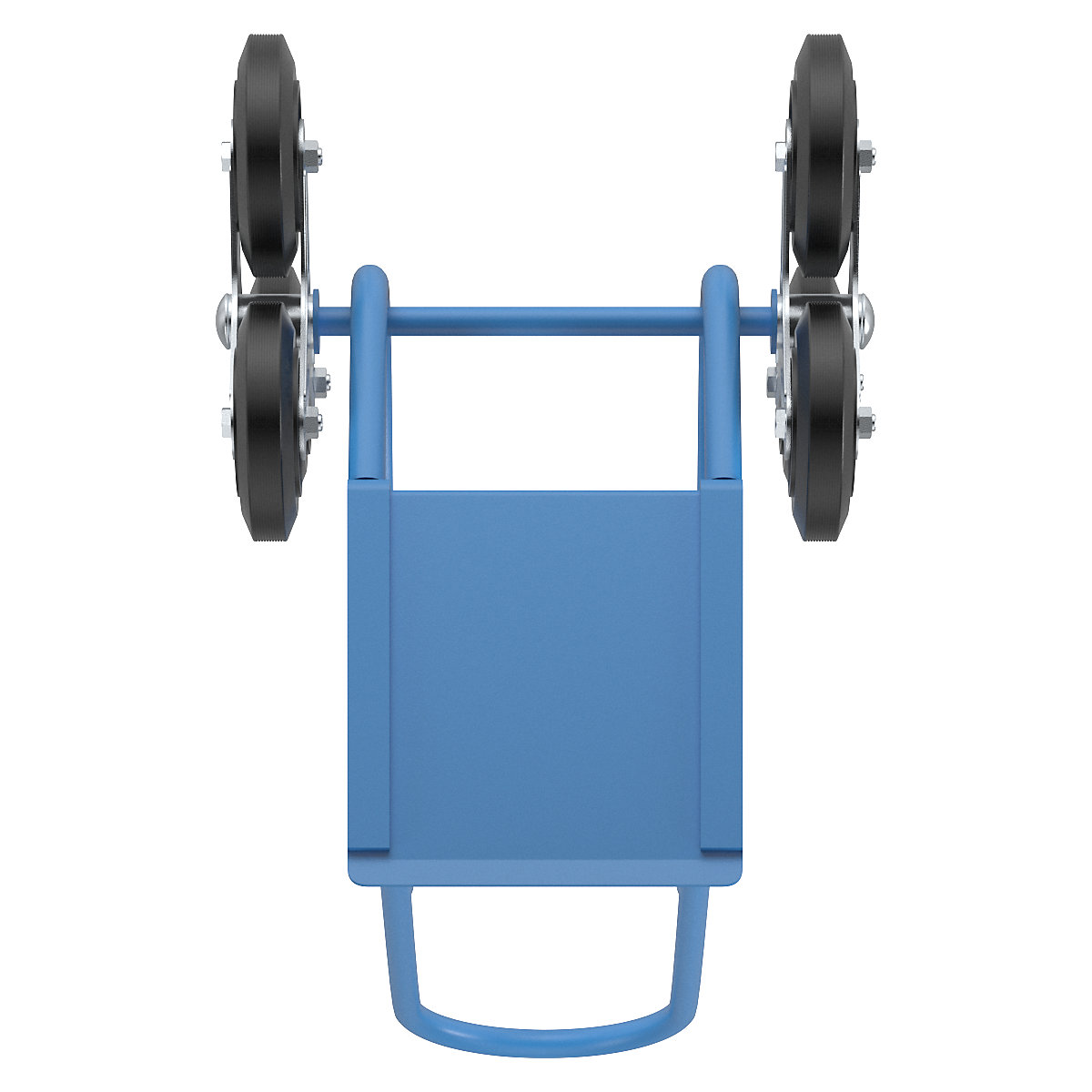 Carrello in acciaio per scale per trasportare sacchi – eurokraft pro (Foto prodotto 3)-2