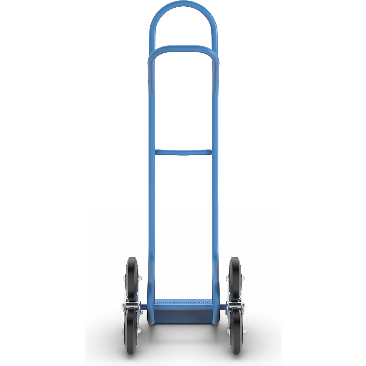 Carrello in acciaio per scale per trasportare sacchi – eurokraft pro (Foto prodotto 4)-3