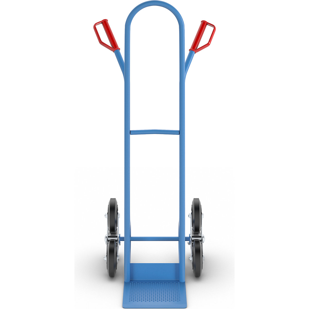 Carrello in acciaio per scale per trasportare sacchi – eurokraft pro (Foto prodotto 3)-2