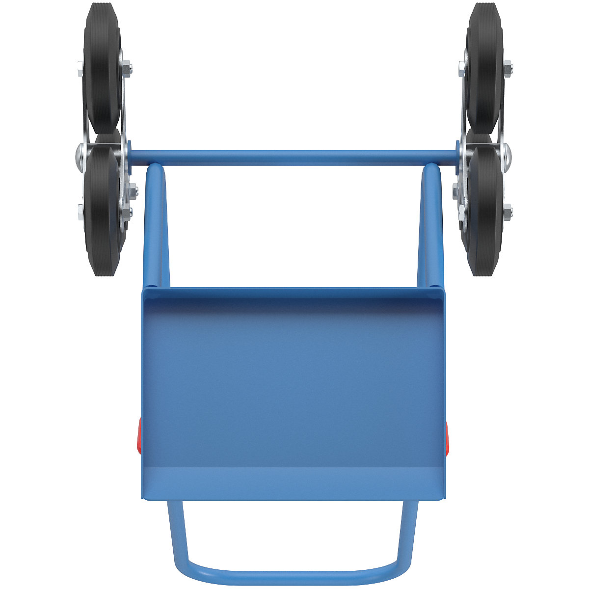 Carrello in acciaio per scale per trasportare sacchi – eurokraft pro (Foto prodotto 5)-4