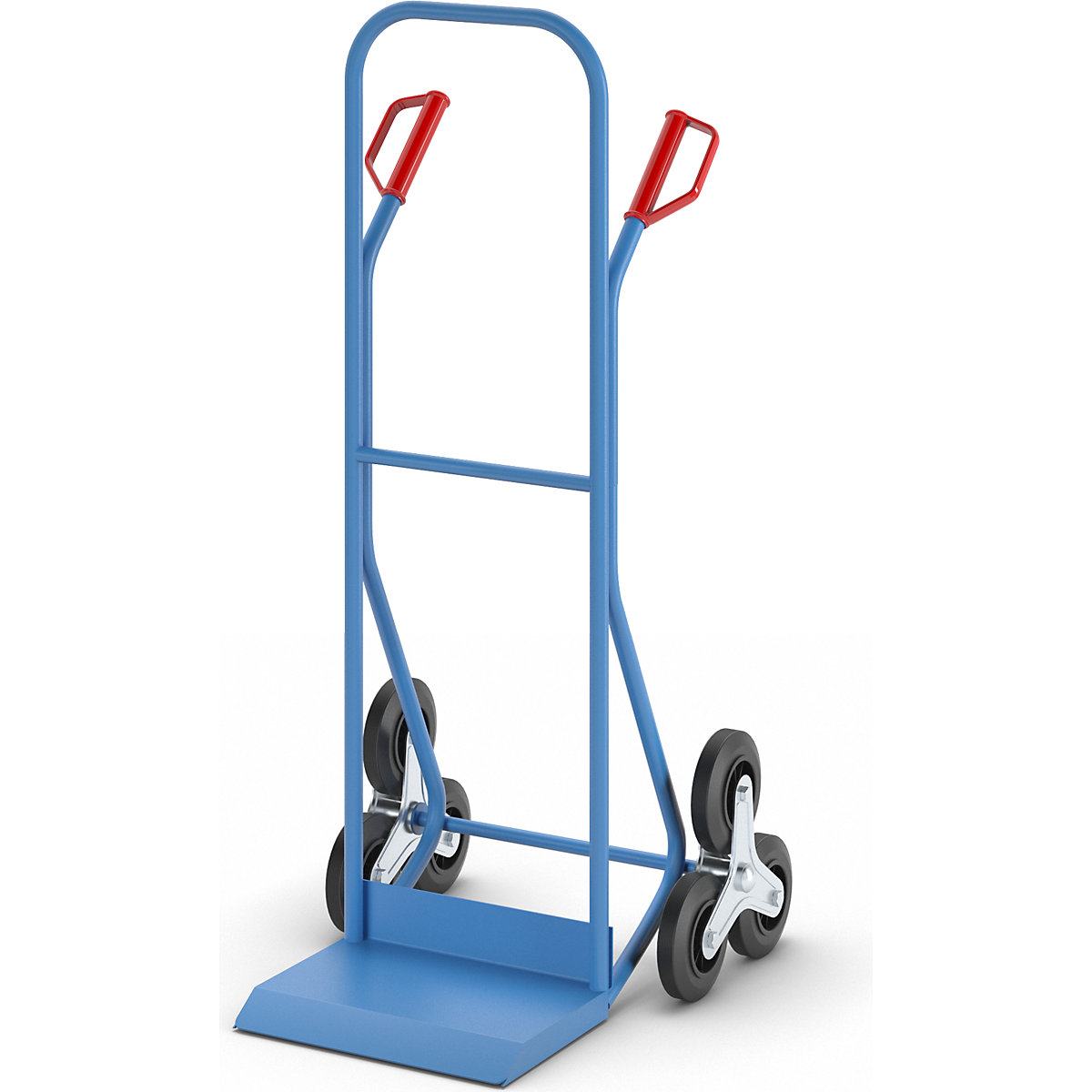 Carrello in acciaio per scale per trasportare sacchi – eurokraft pro (Foto prodotto 6)-5