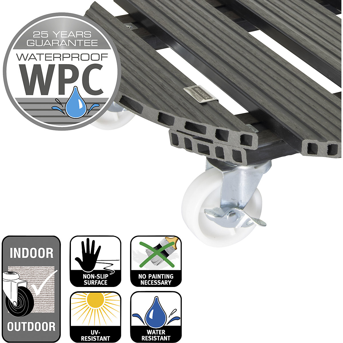 Carrello portavasi WPC – Wagner (Foto prodotto 3)-2