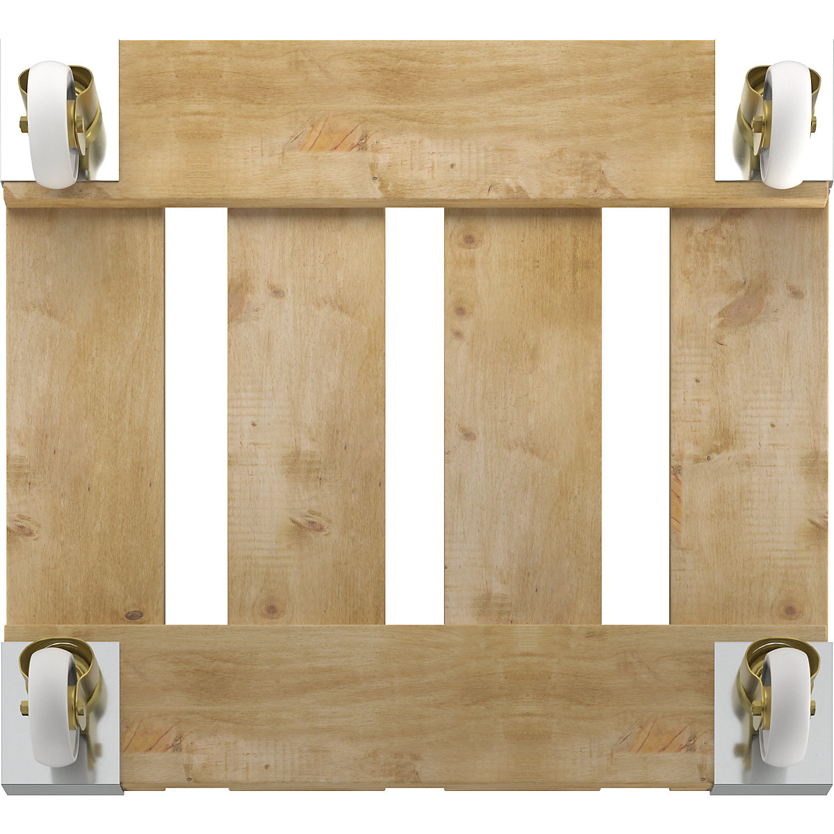 Pianale con rotelle, in legno (Foto prodotto 2)-1