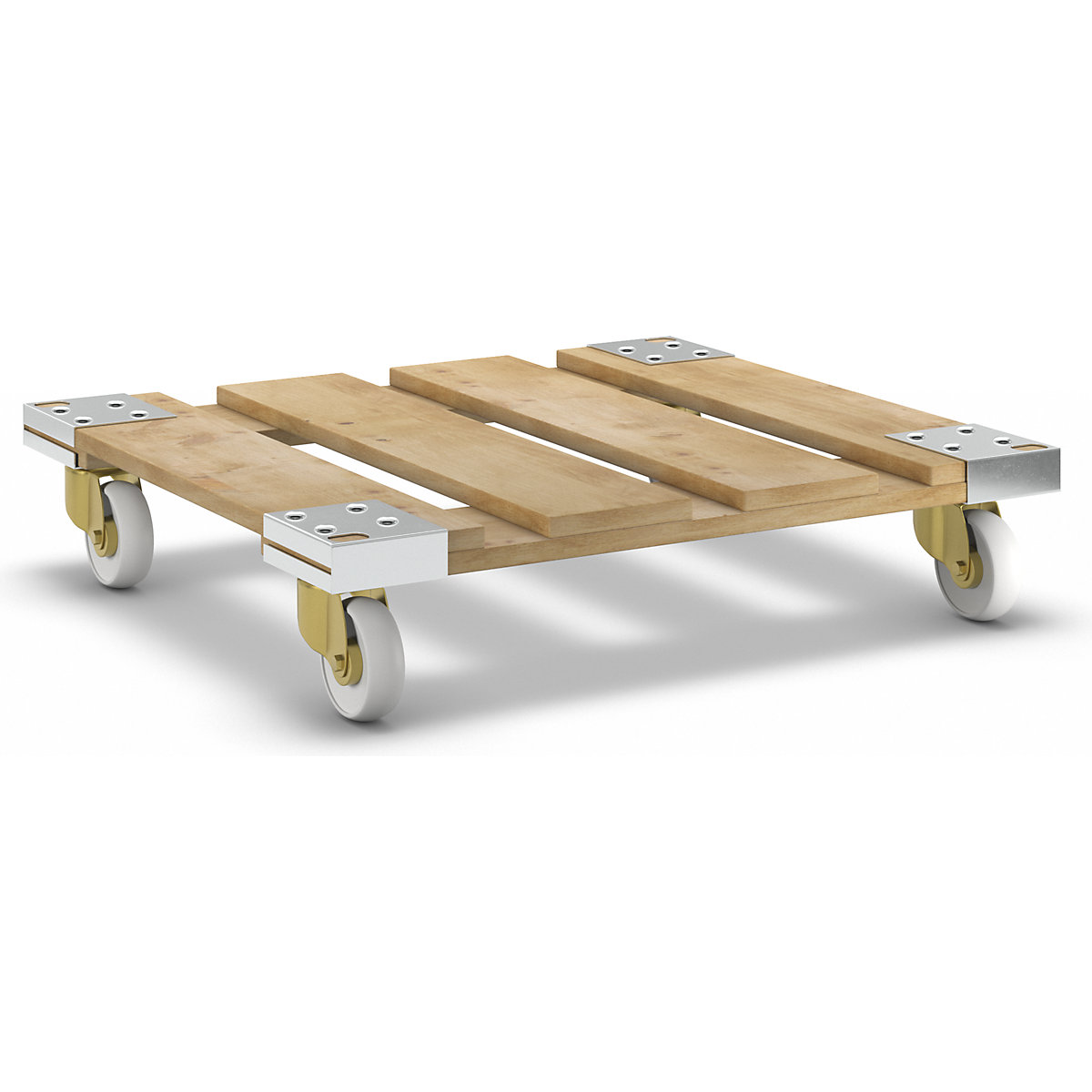 Pianale con rotelle, in legno (Foto prodotto 6)-5